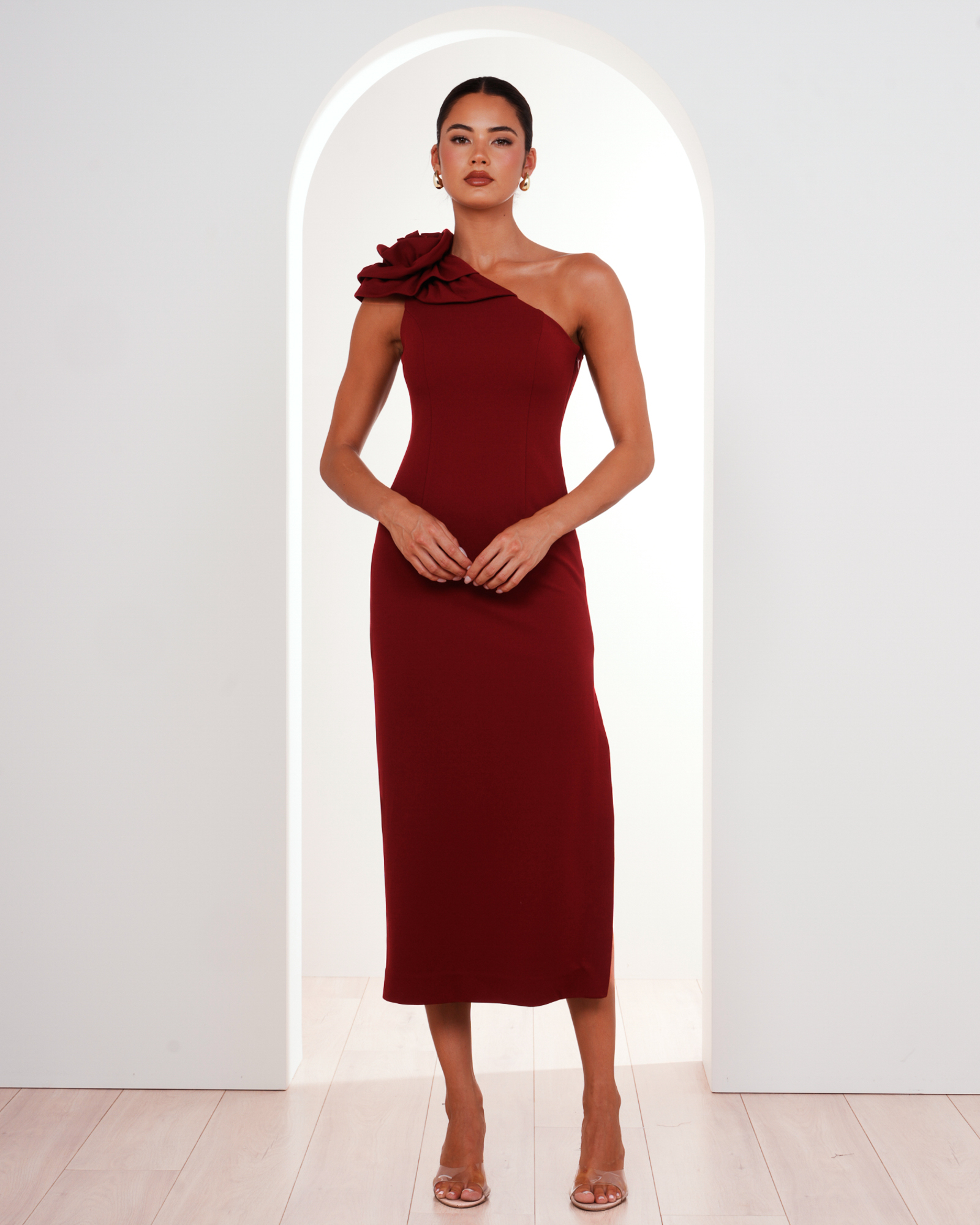 Warren One Shoulder Maxi