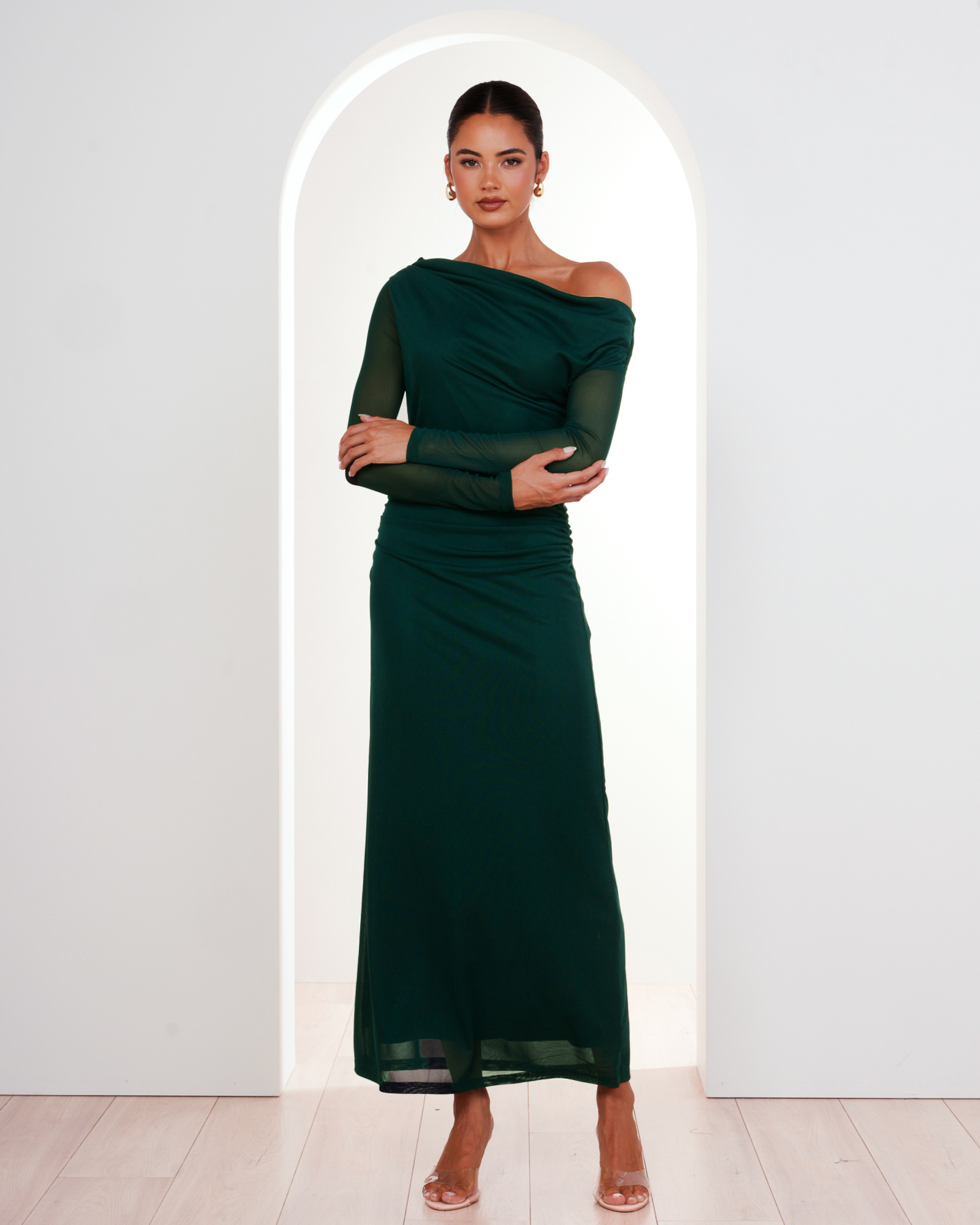 Xylona Longsleeve Maxi Dress