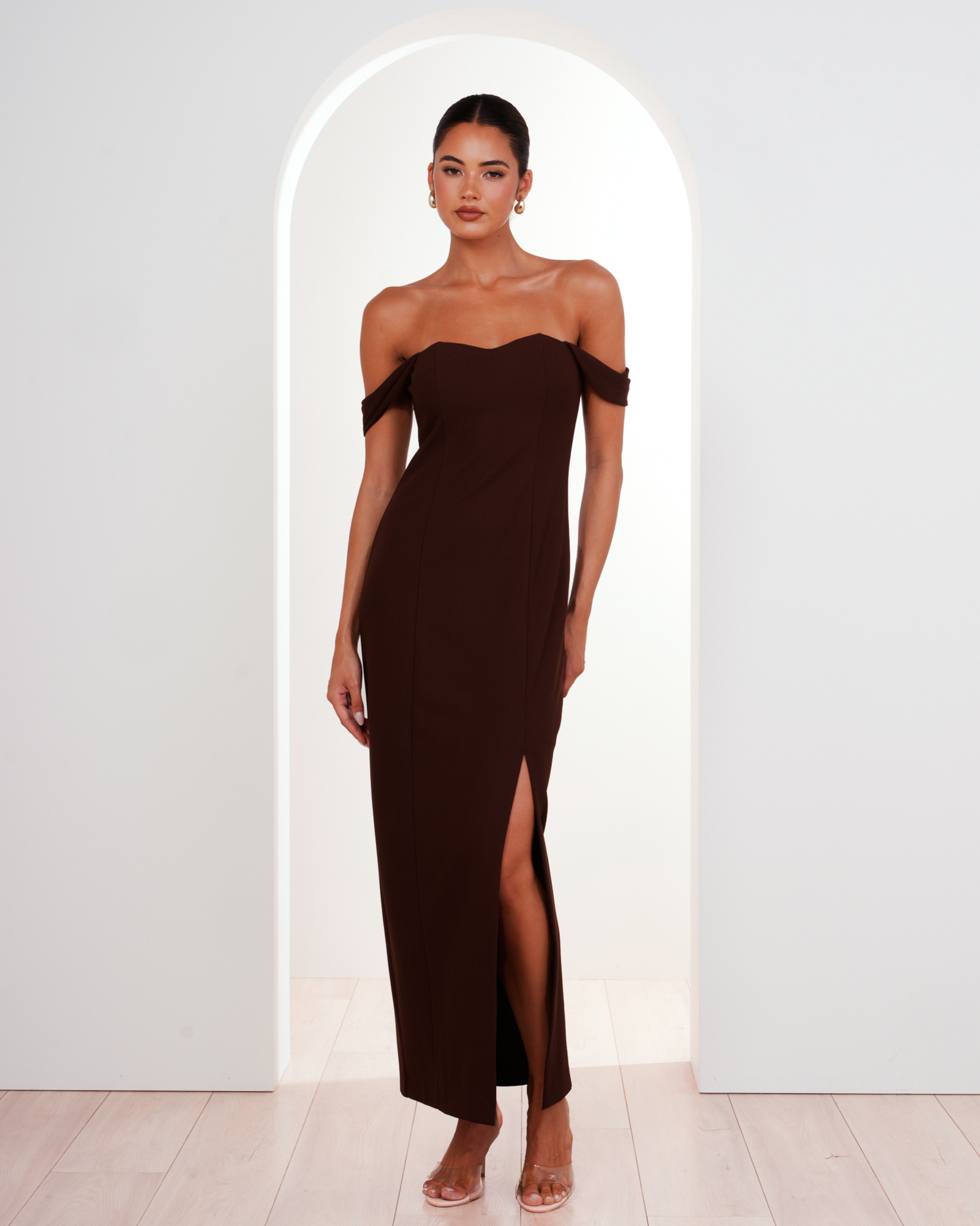Peeta Off Shoulder Gown