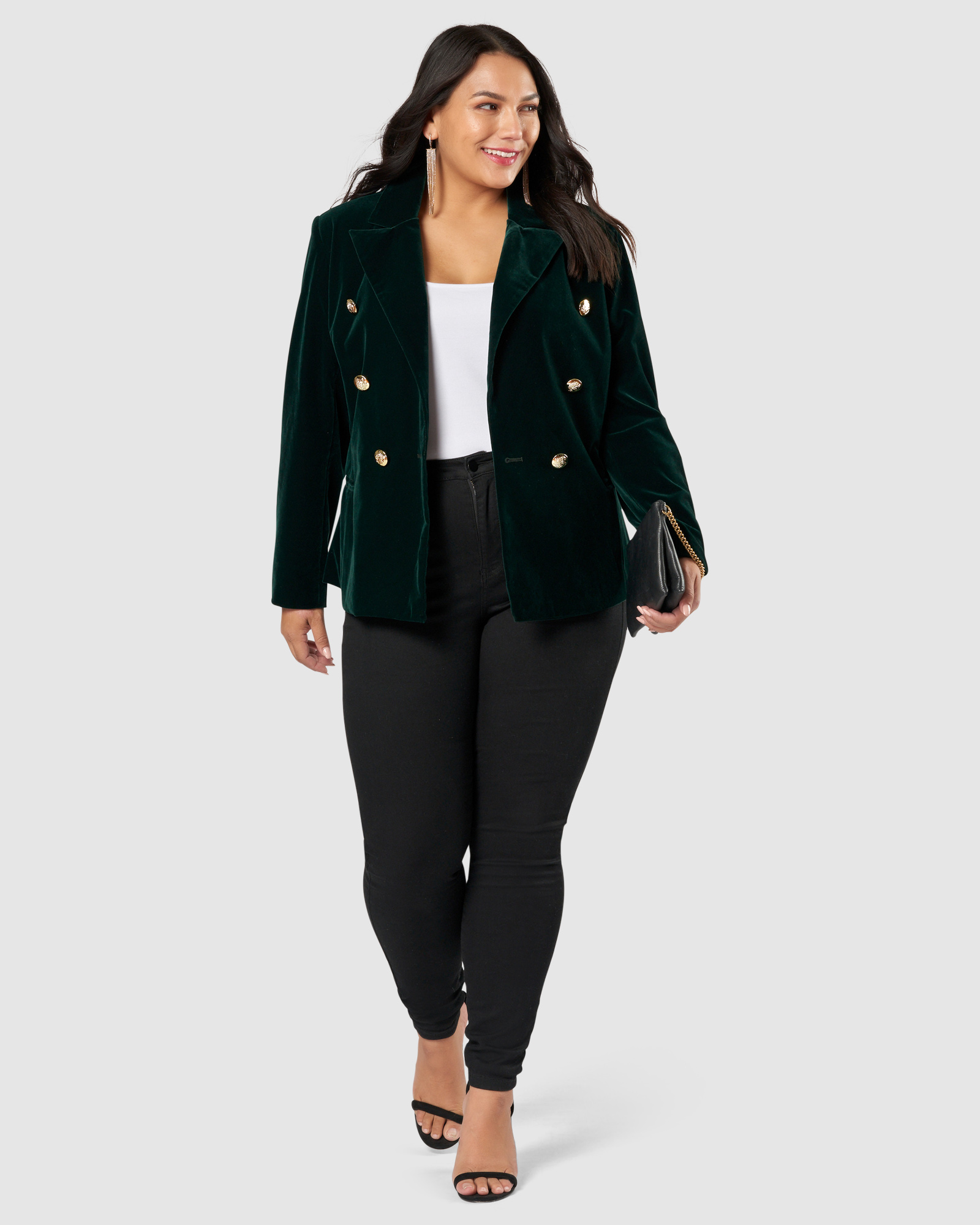 Take A Vow Velvet Blazer