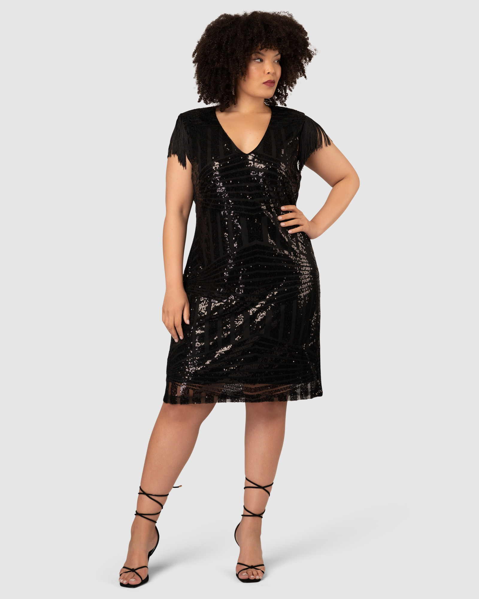Over The Top Sequin Mini Dress