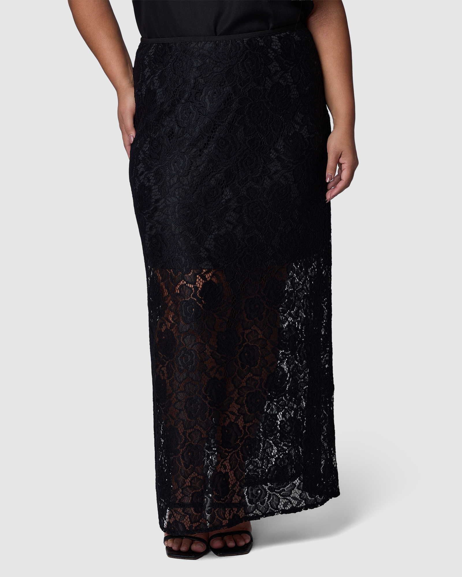 Captivated Lace Maxi Skirt
