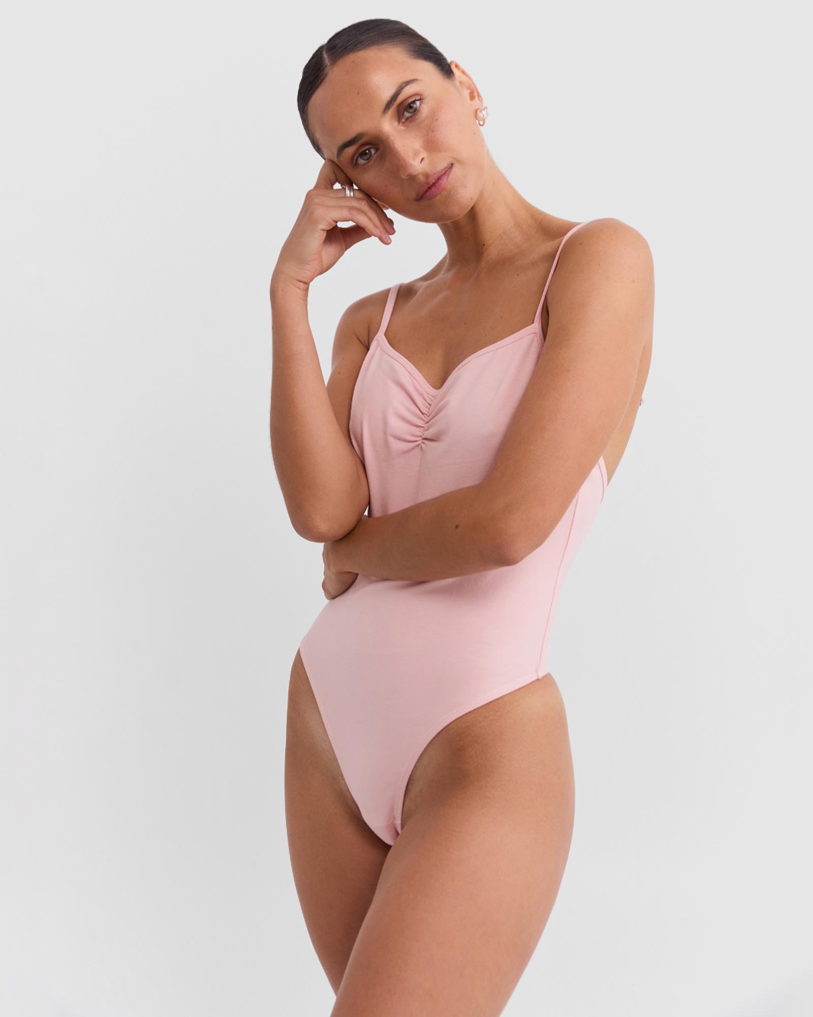 Ruched Leotard