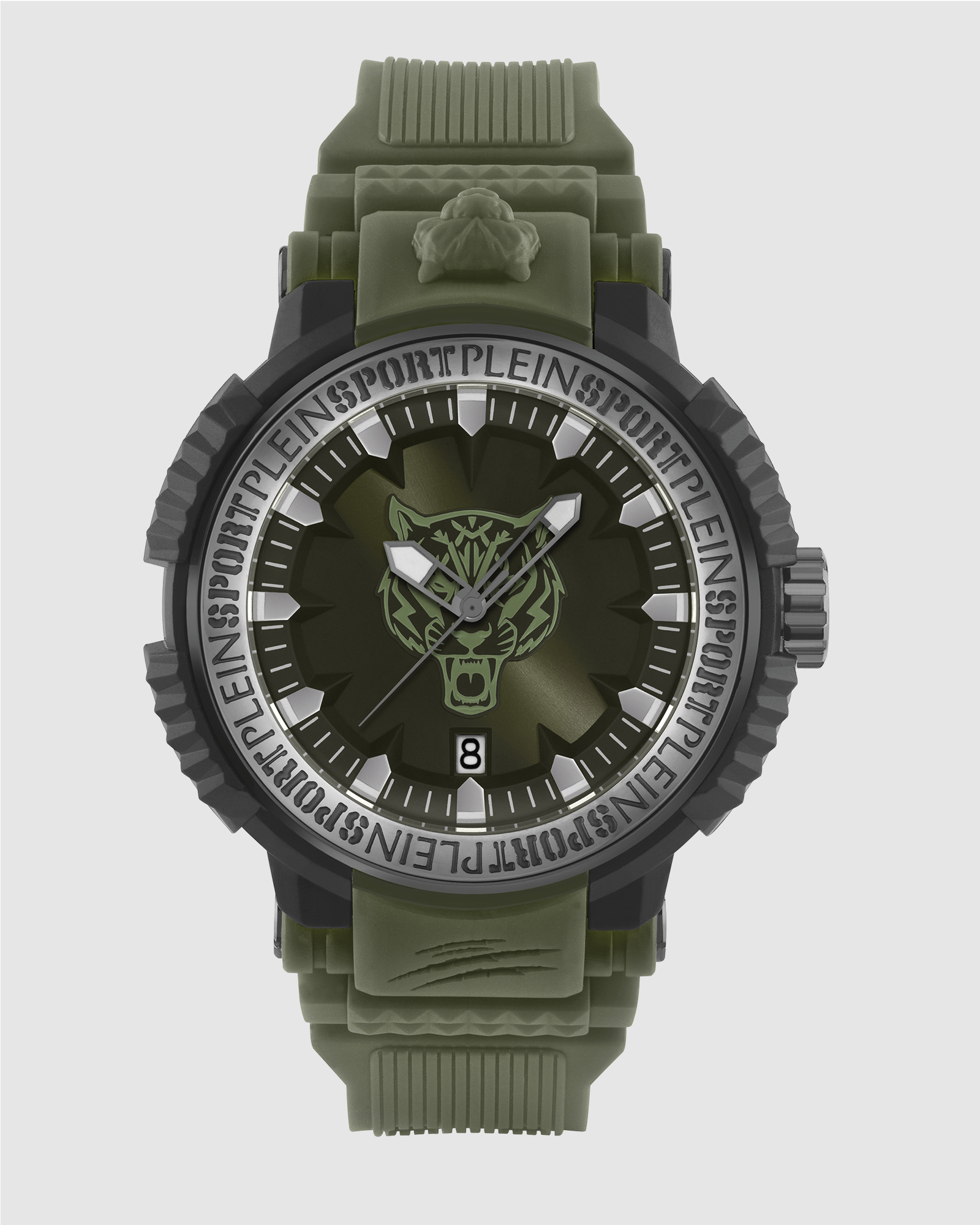 PLEIN TIGER POWER 45mm Green dial with Green strap
