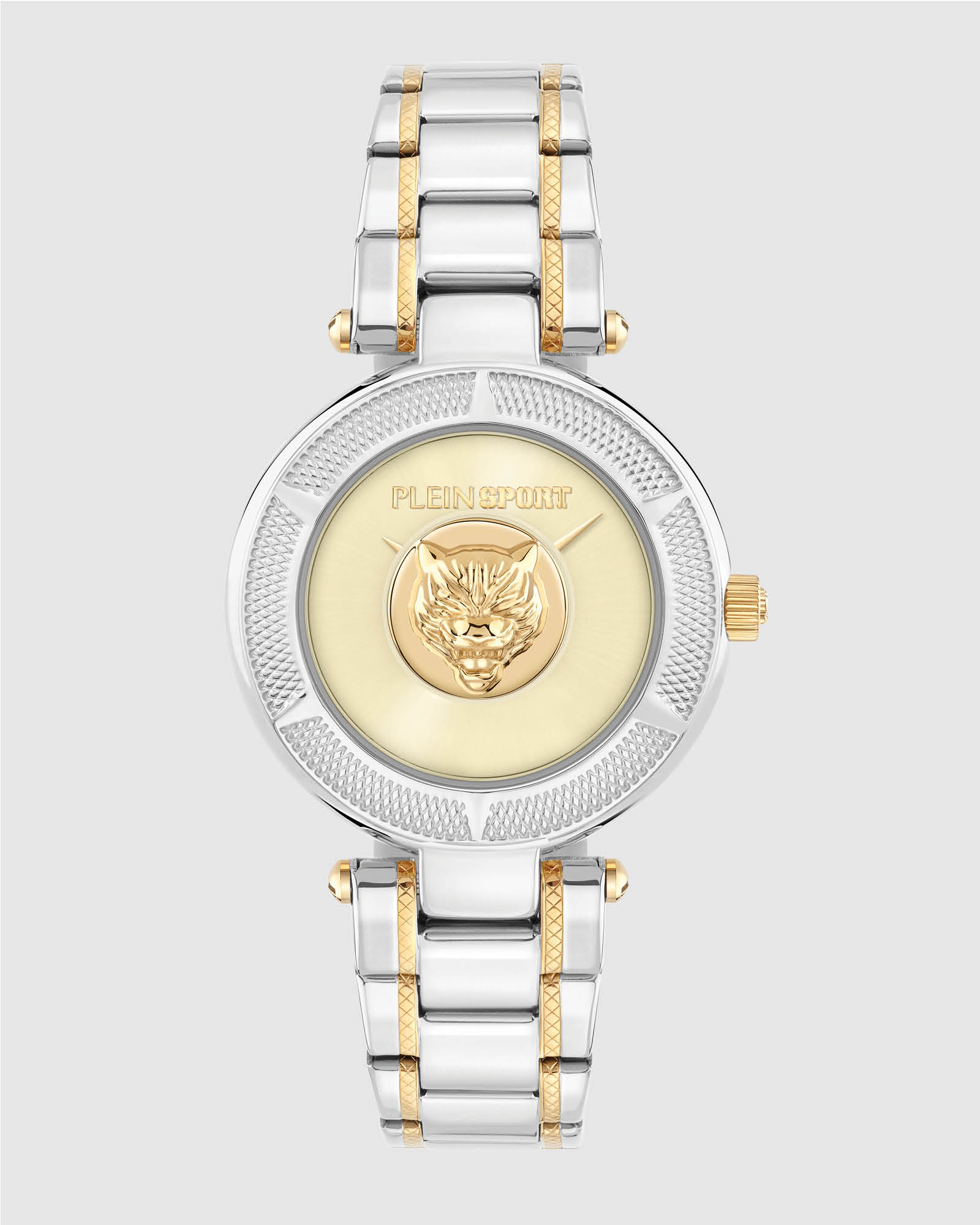 OPIUM 34mm Silver Tone Analogue Watch