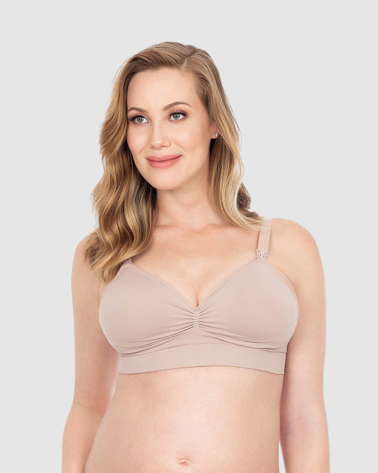Maternity Breastfeeding Soft-Padded Bra