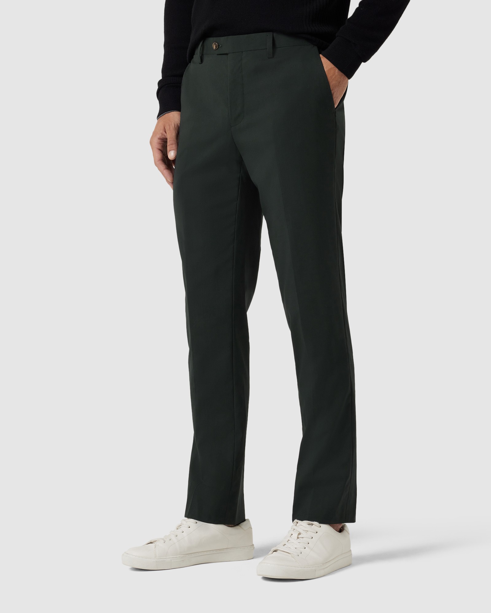 Slim Stretch Wool Premium Tailored Pant