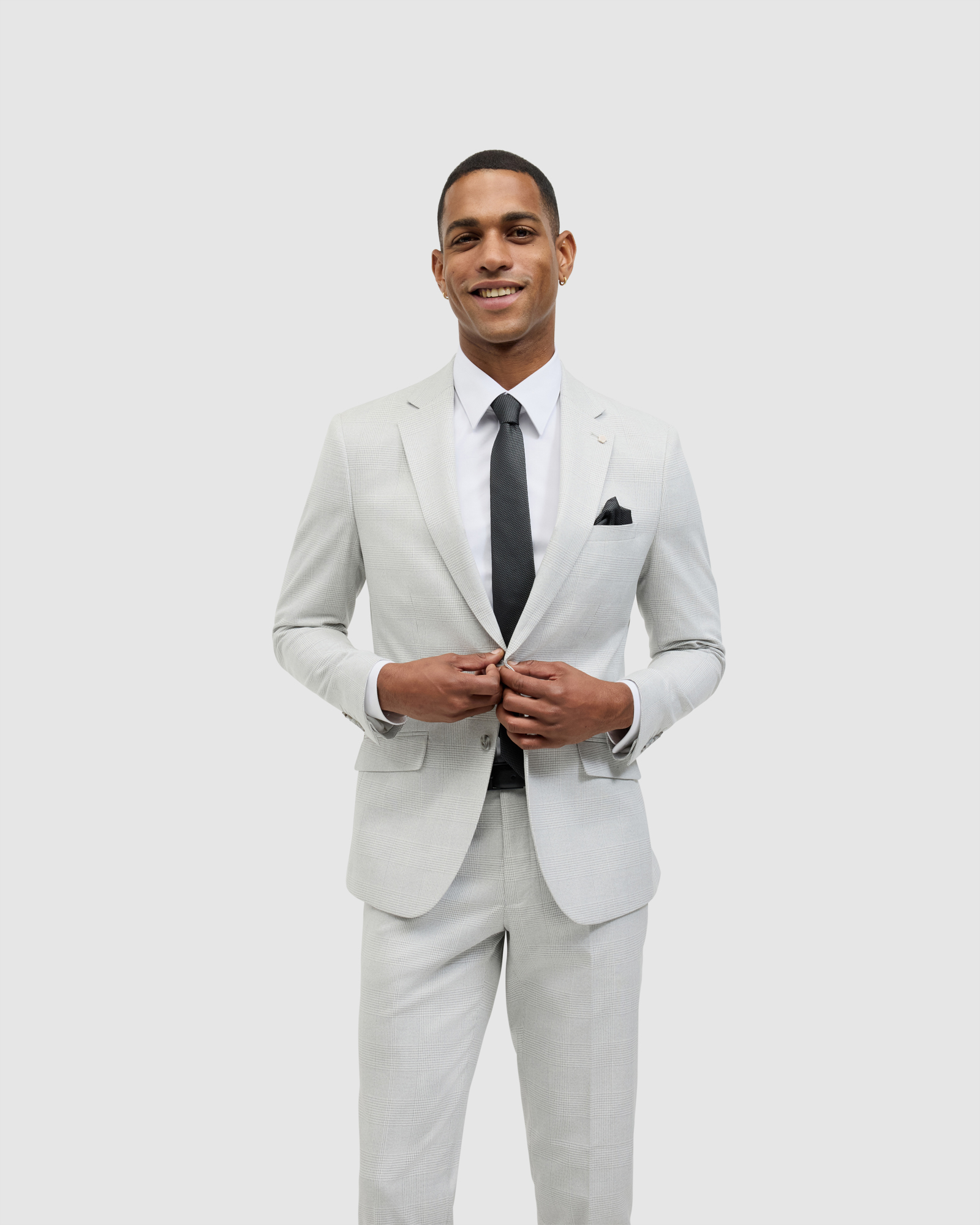 Prince Of Wales Check Tailored Jacket