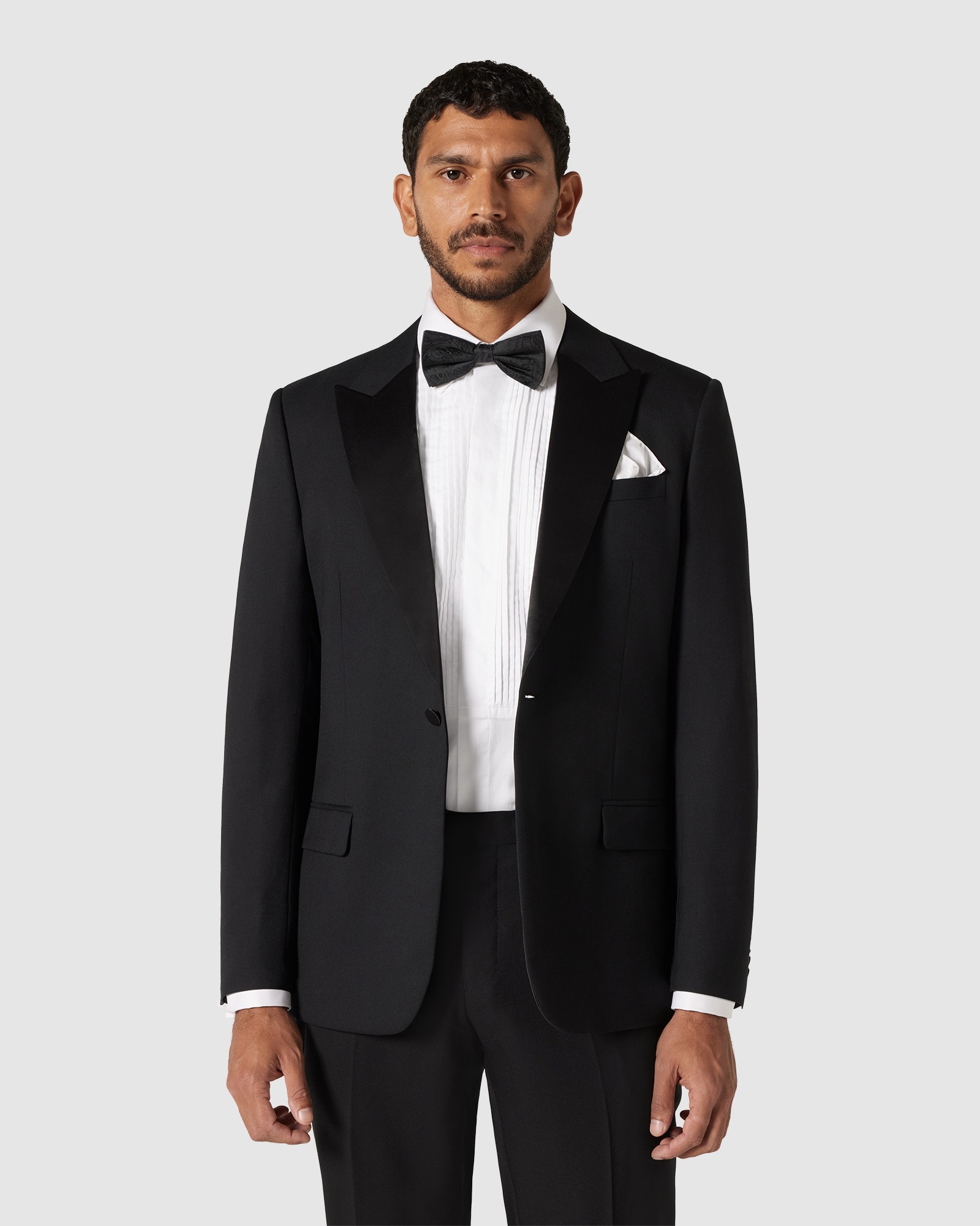 Slim Fit Premium Wool Silk Tuxedo Jacket