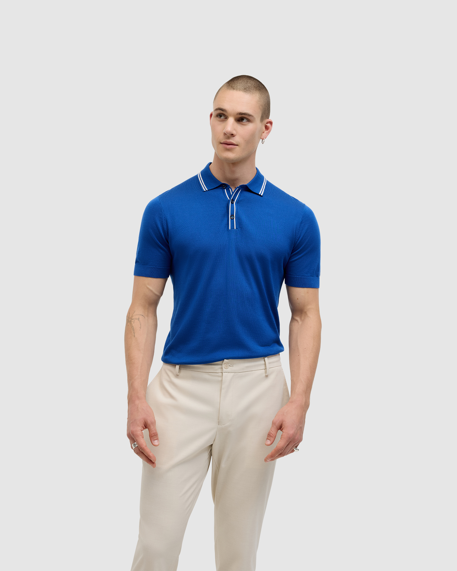 Keagan Stripe Detail Polo