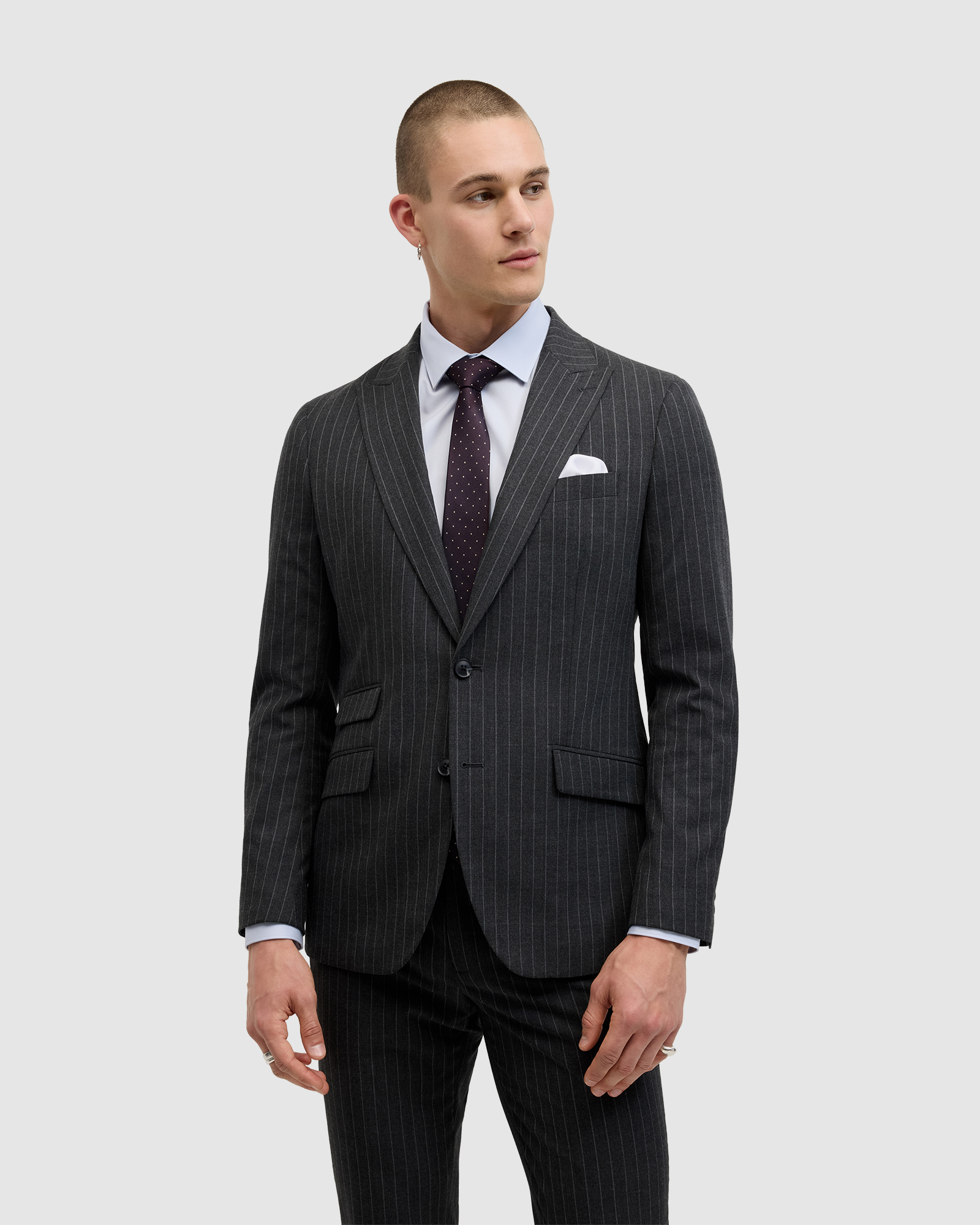 Blaize Pinstripe Tailored Jacket