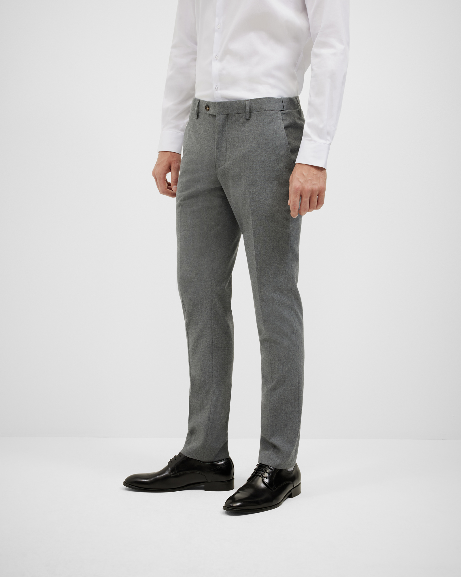 Brushed Marle Tailored Pant