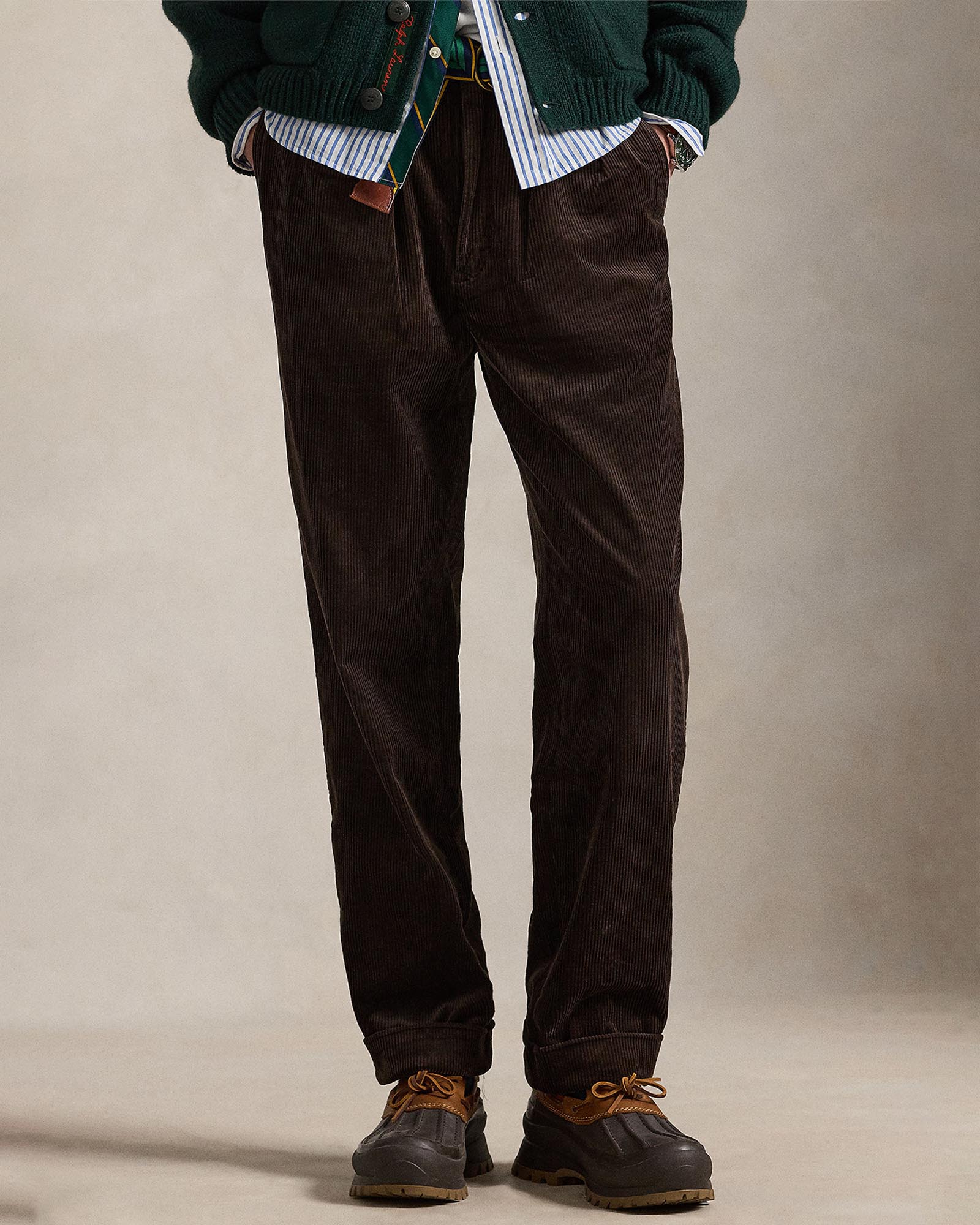 ICONIC EXCLUSIVE - Whitman Relaxed Fit Corduroy Pants