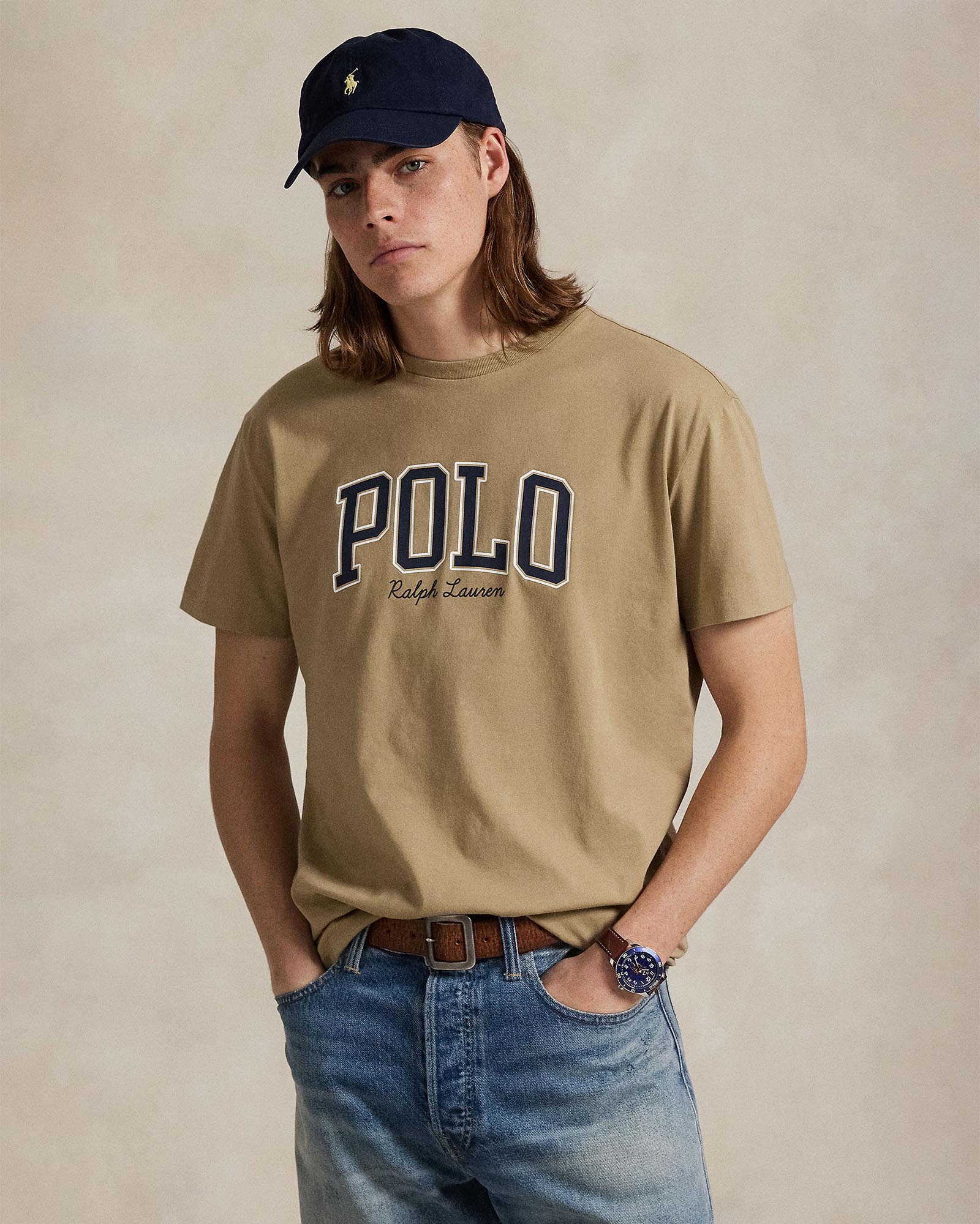 Custom Slim Fit Logo Jersey T-Shirt