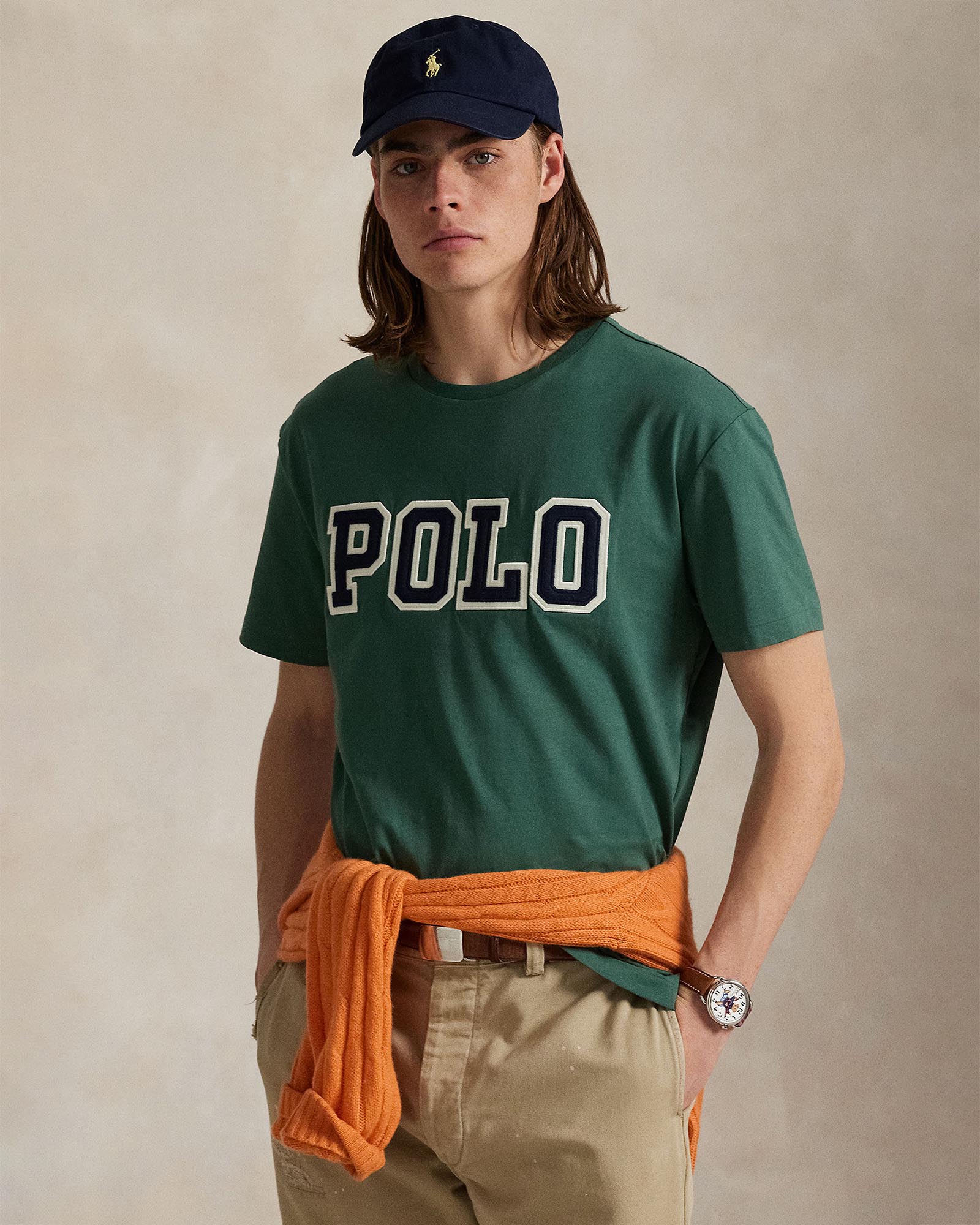 Classic Fit Logo Jersey T-Shirt