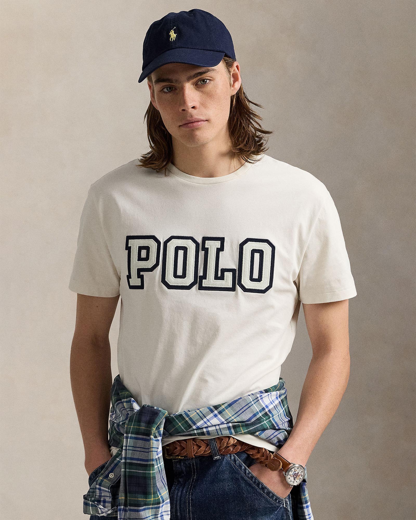 Classic Fit Logo Jersey T-Shirt