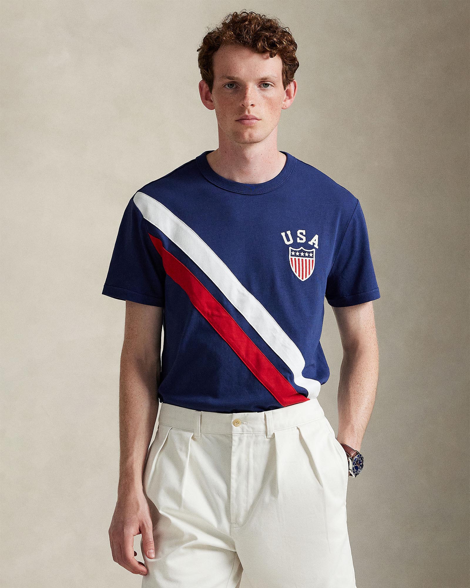 ICONIC EXCLUSIVE - Standard Fit Jersey Graphic T-Shirt