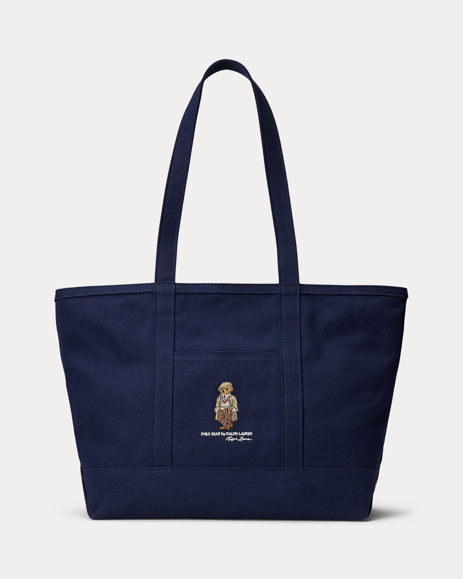 Polo Bear Canvas Tote Bag