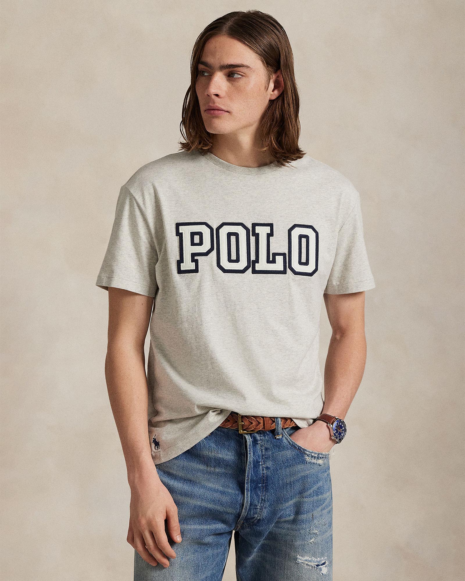 Classic Fit Logo Jersey T-Shirt