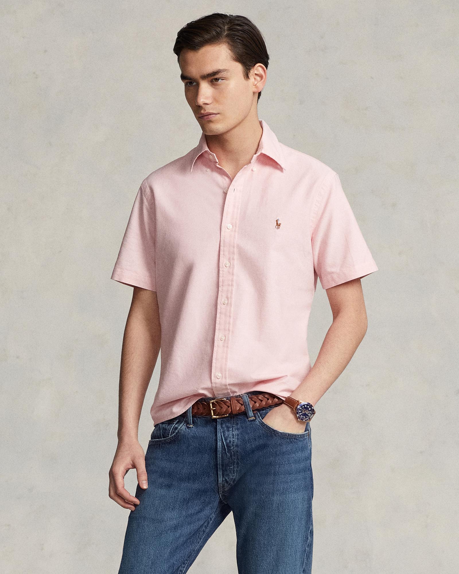 Custom Fit Oxford Shirt- ICONIC EXCLUSIVE