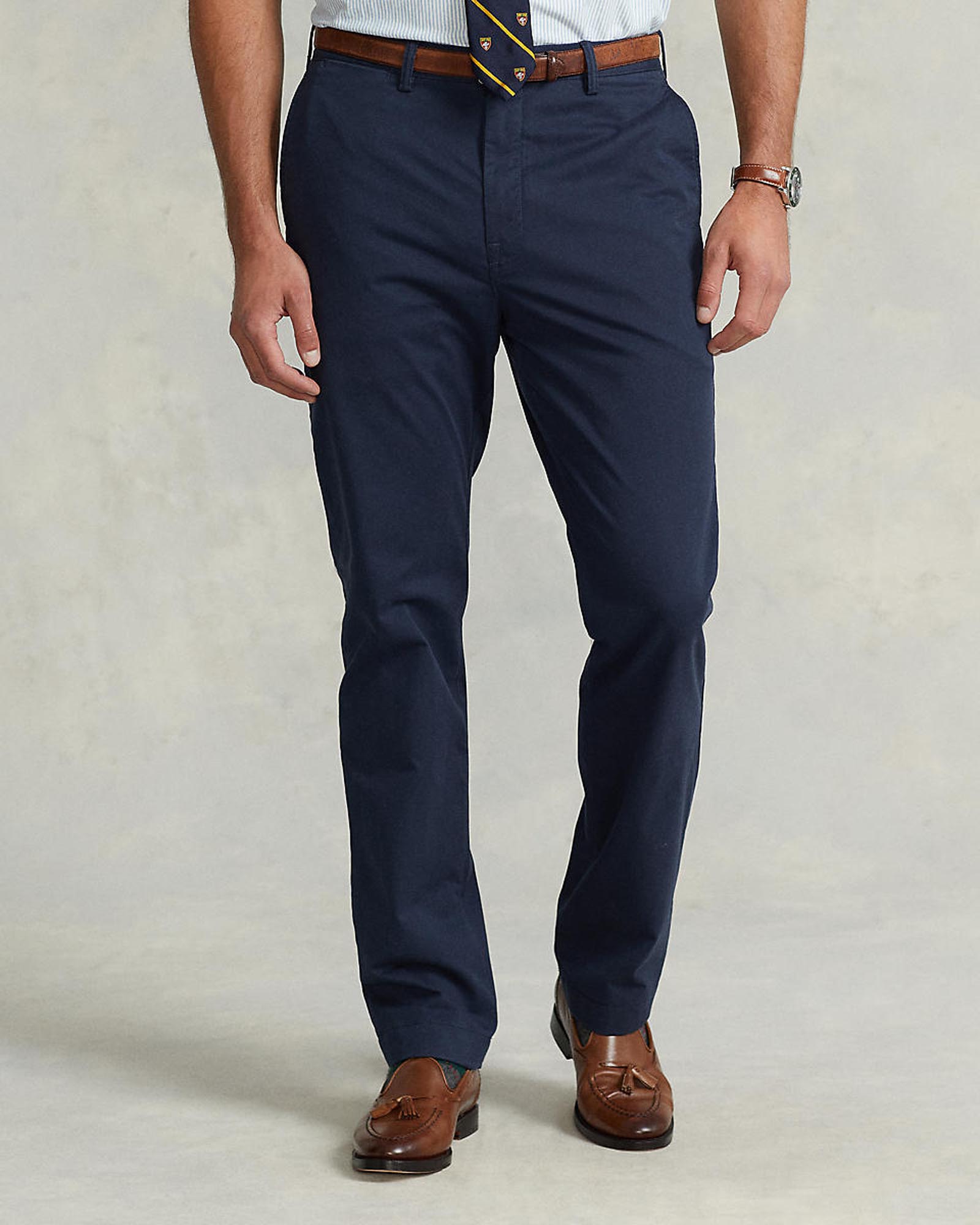 ICONIC EXCLUSIVE - Big & Tall Bedford Flat Pants