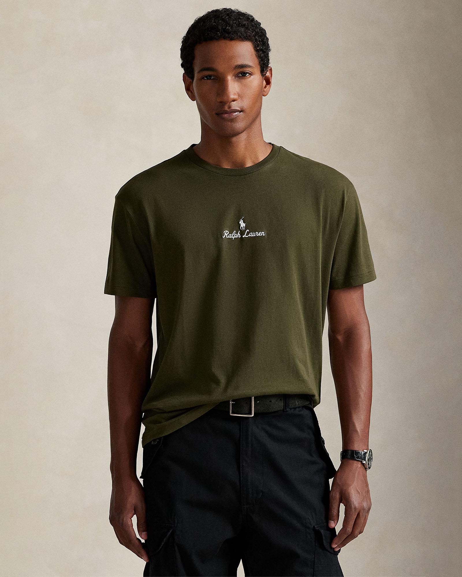Classic Fit Logo Jersey T-Shirt