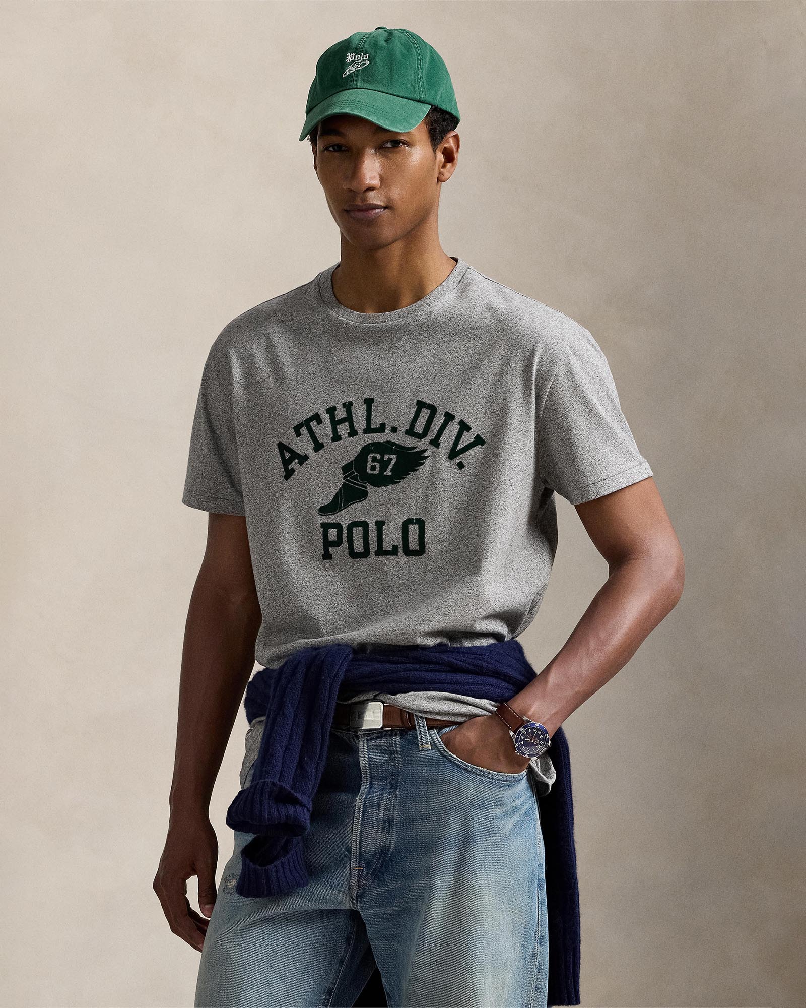 Classic Fit Logo Jersey T-Shirt