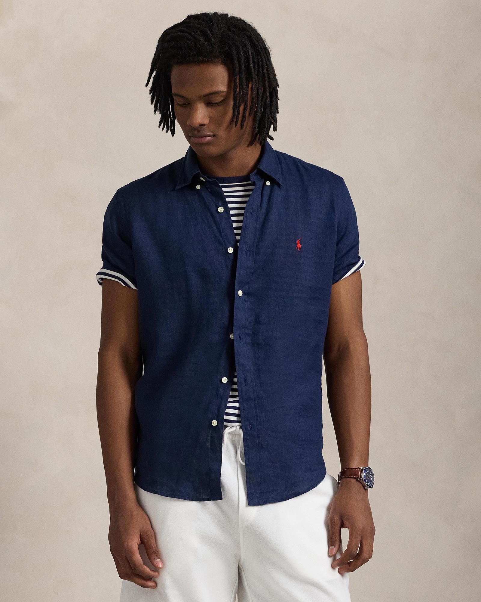 Custom Fit Linen Shirt