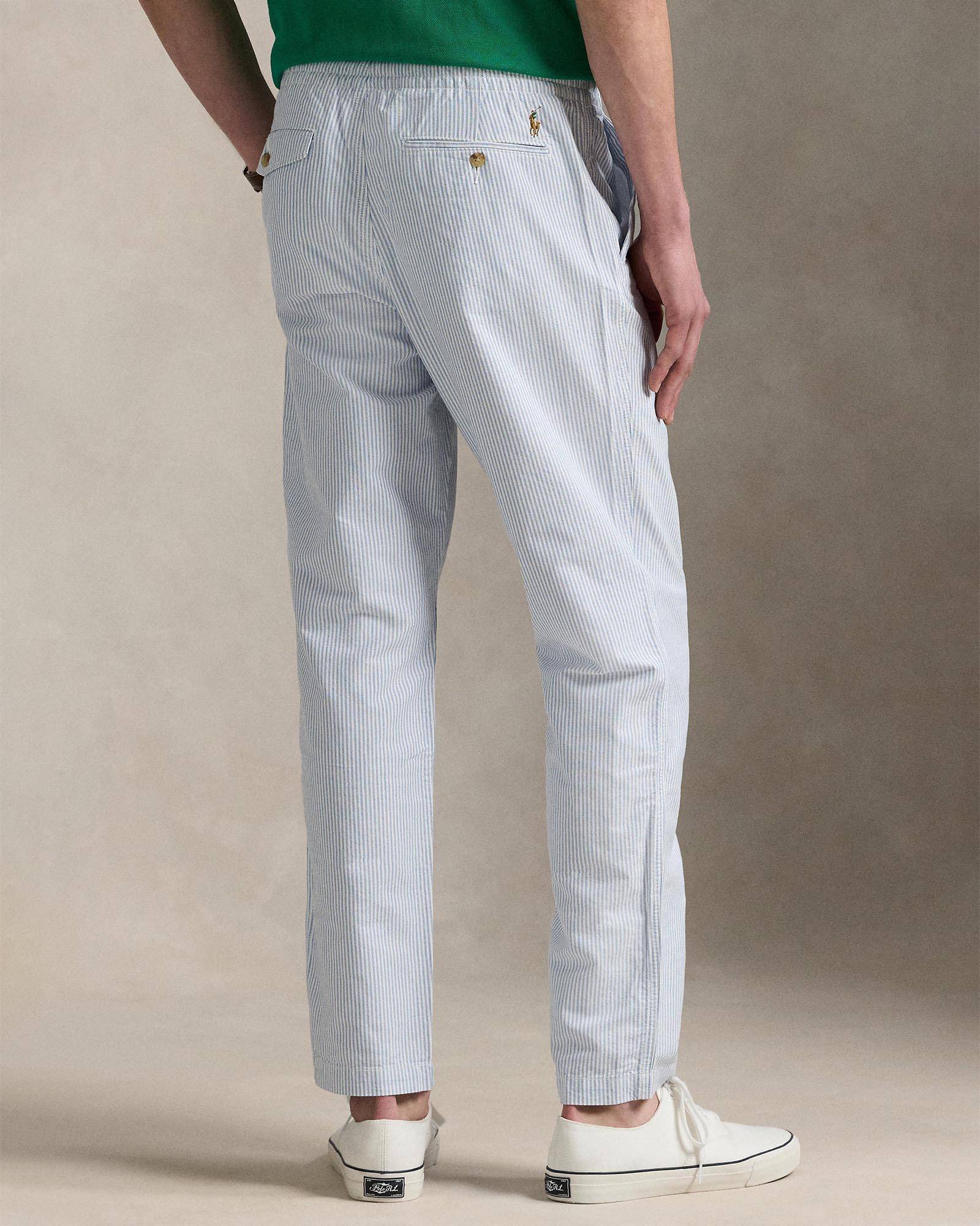 ICONIC EXCLUSIVE - Polo Prepster Classic Fit Striped Pants