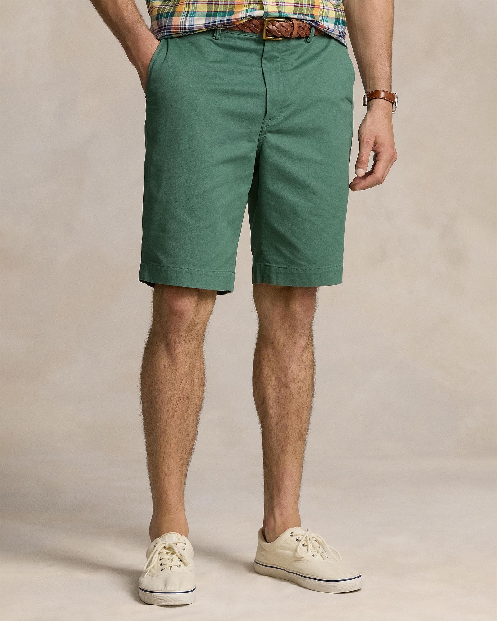 ICONIC EXCLUSIVE - Bedford Stretch Classic Fit Chino Shorts