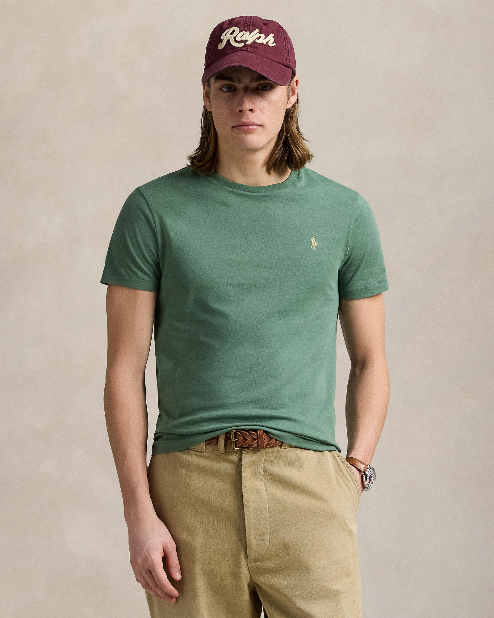 ICONIC EXCLUSIVE - Custom Slim Fit Jersey Crewneck T-shirt