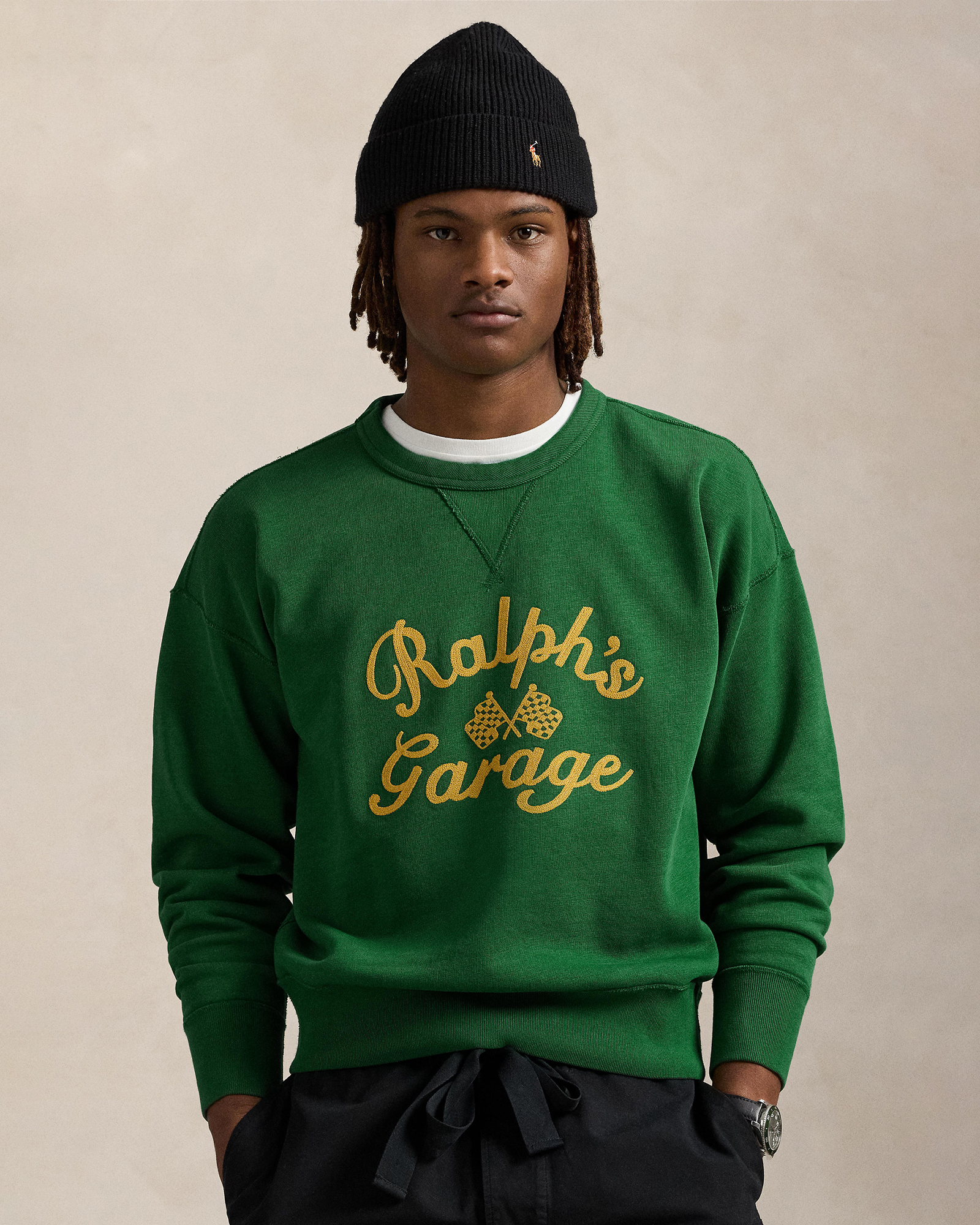 ICONIC EXCLUSIVE - Vintage Fit Ralph's Garage Sweatshirt
