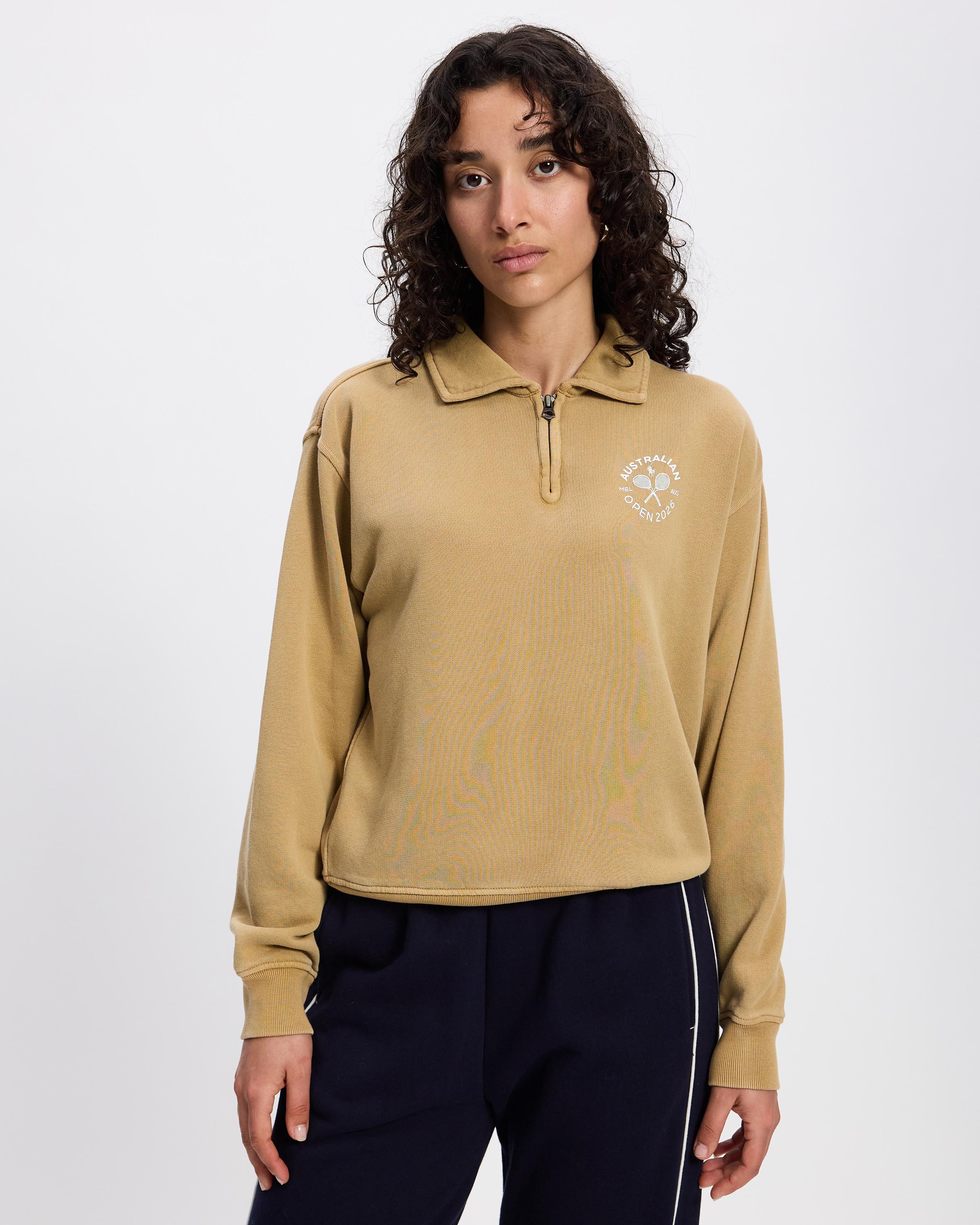 Australian Open French Terry Quarter-Zip