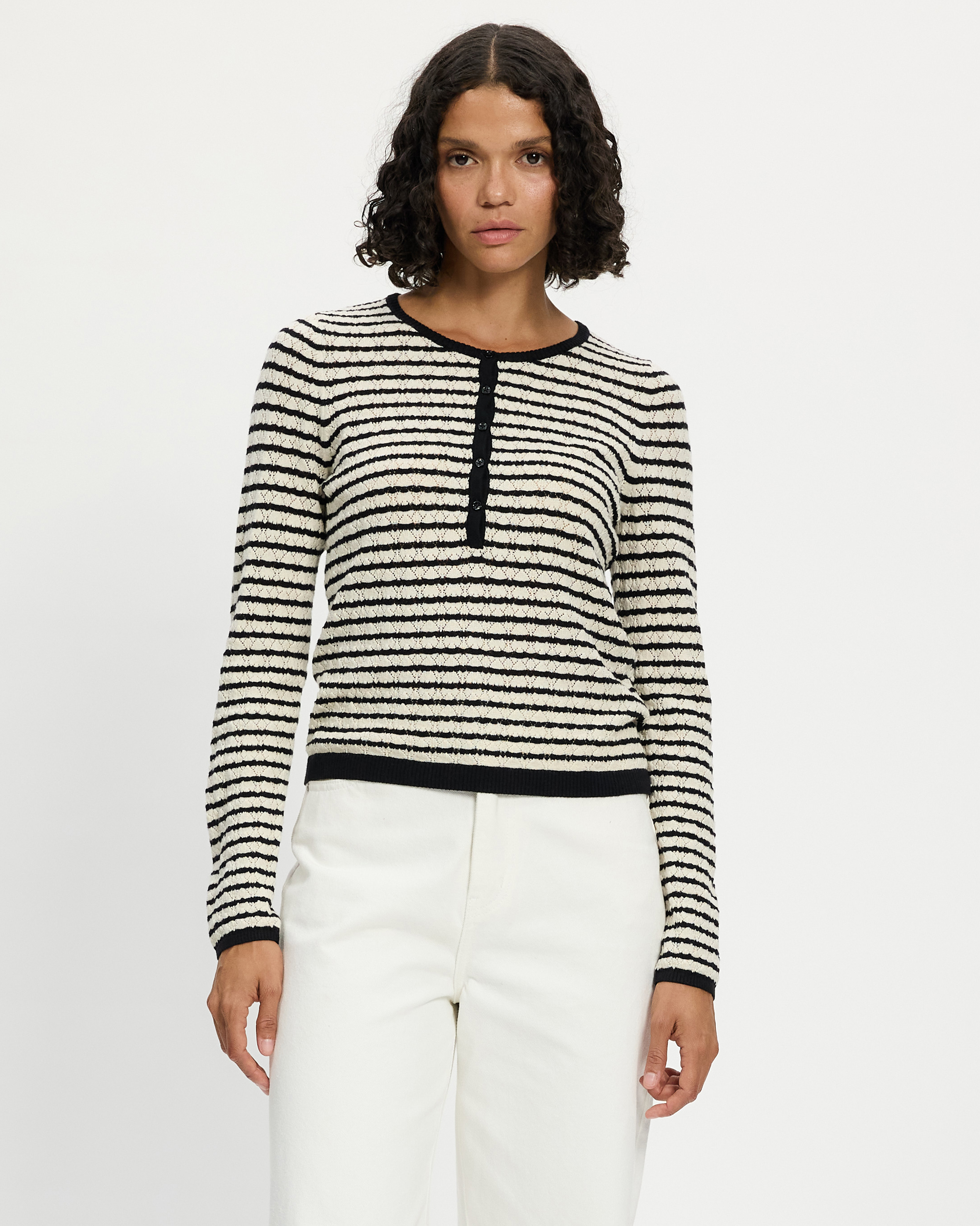 Clovelly Pointelle Knit