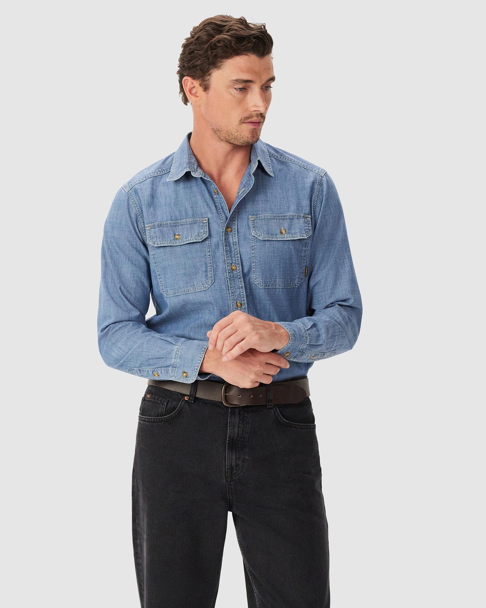 Crawney Denim Shirt