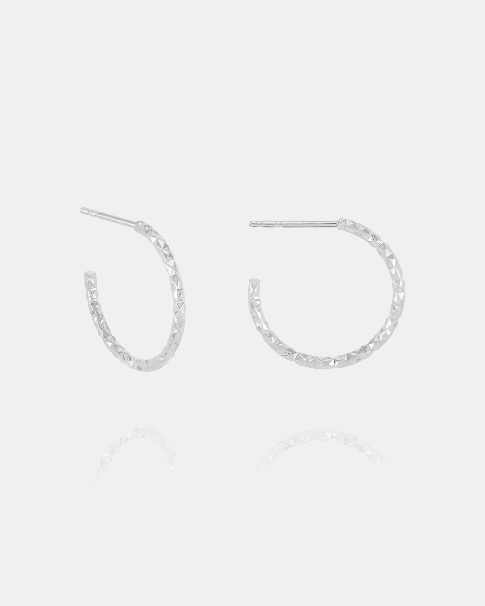 Shimmering Sun Medium Hoop Earrings