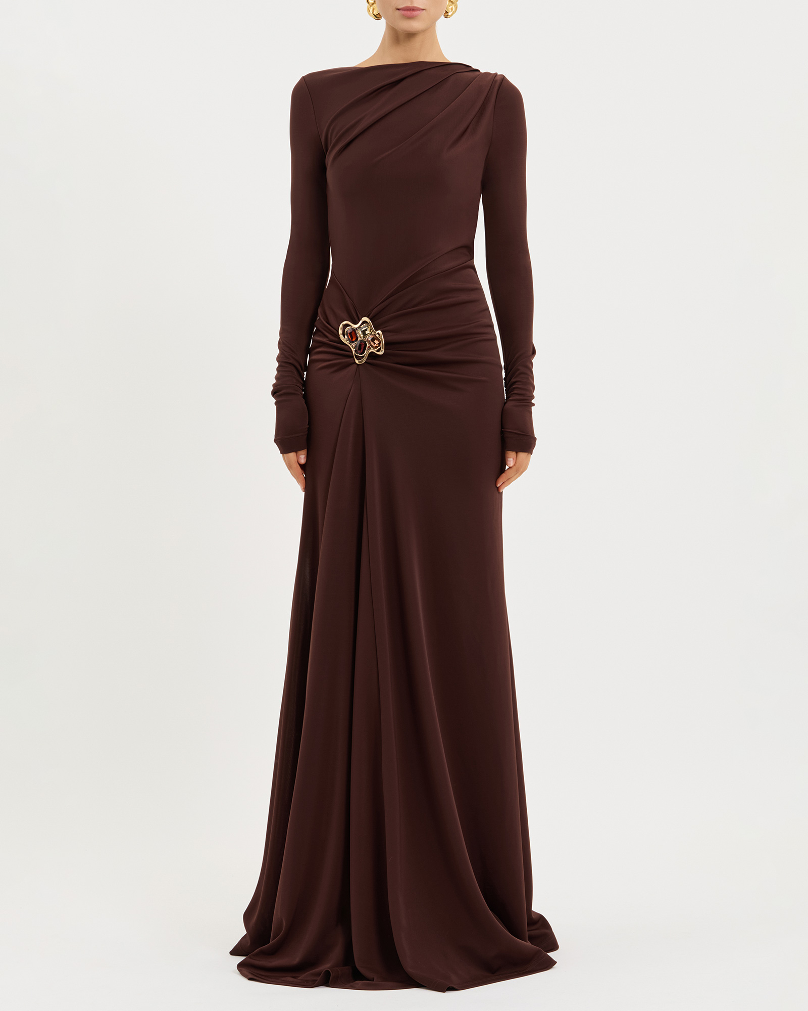 Hazine LS Maxi Dress
