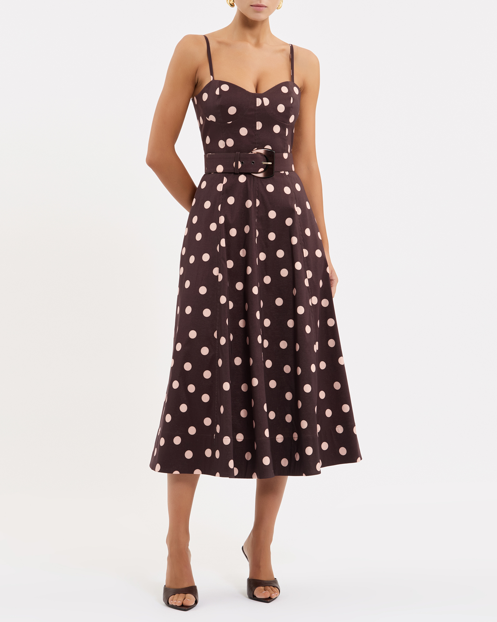 Vivianne Strap Midi Dress
