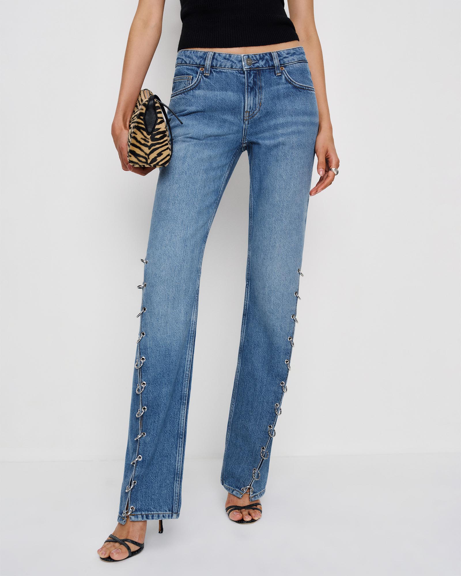 Inez Low Rise Bootcut Jeans