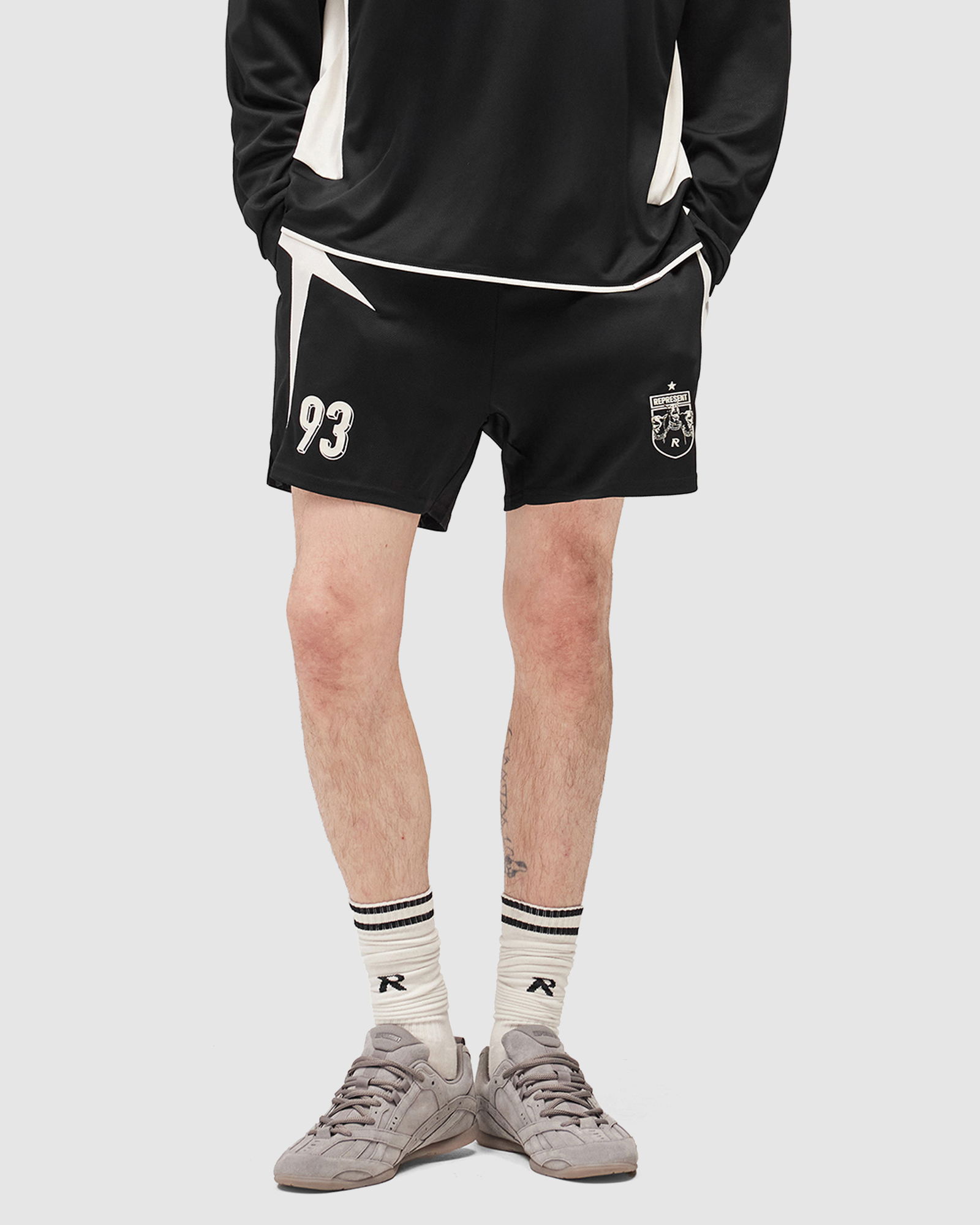 Star Football Panelled Shorts