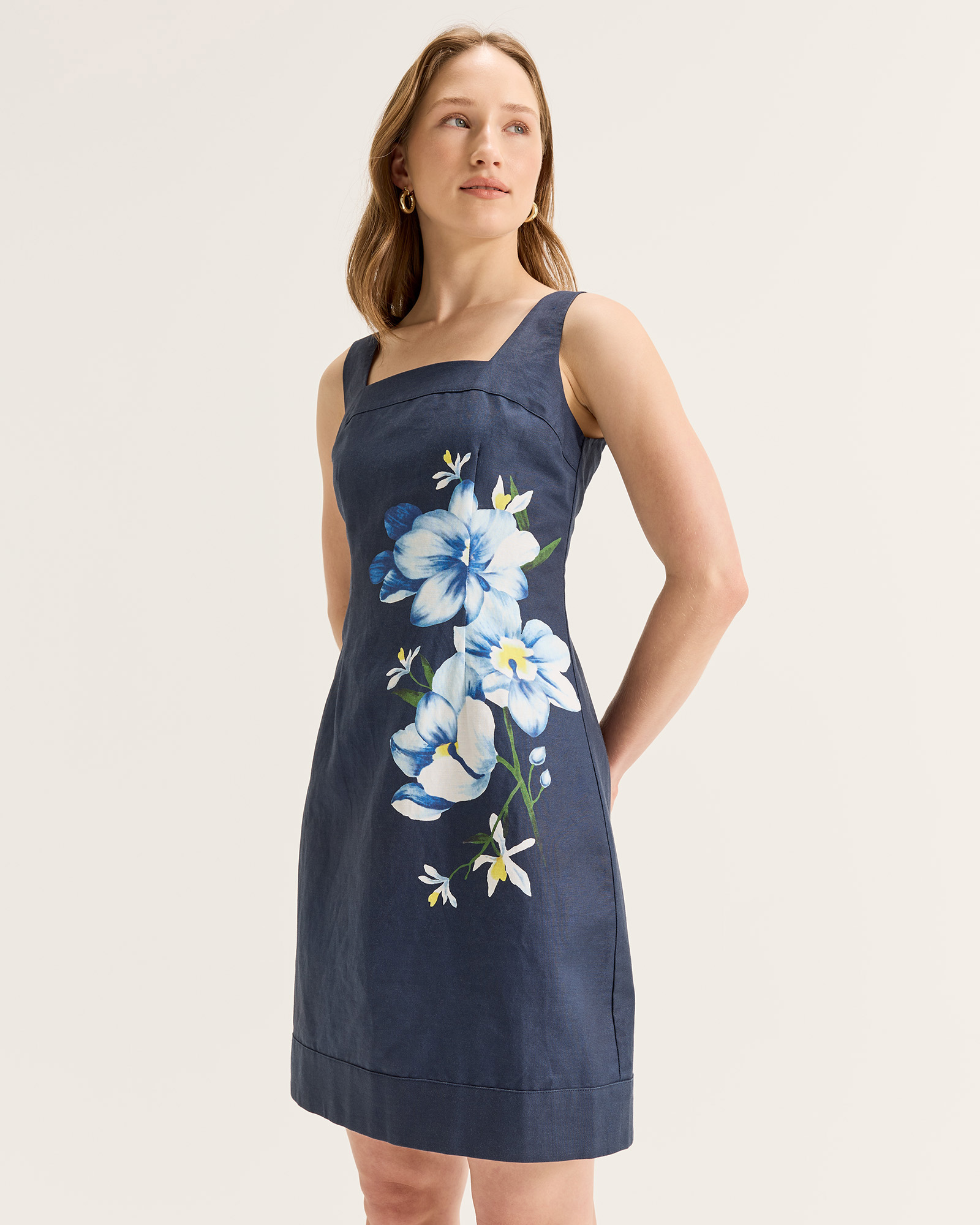 Iris Bloom Mini Dress