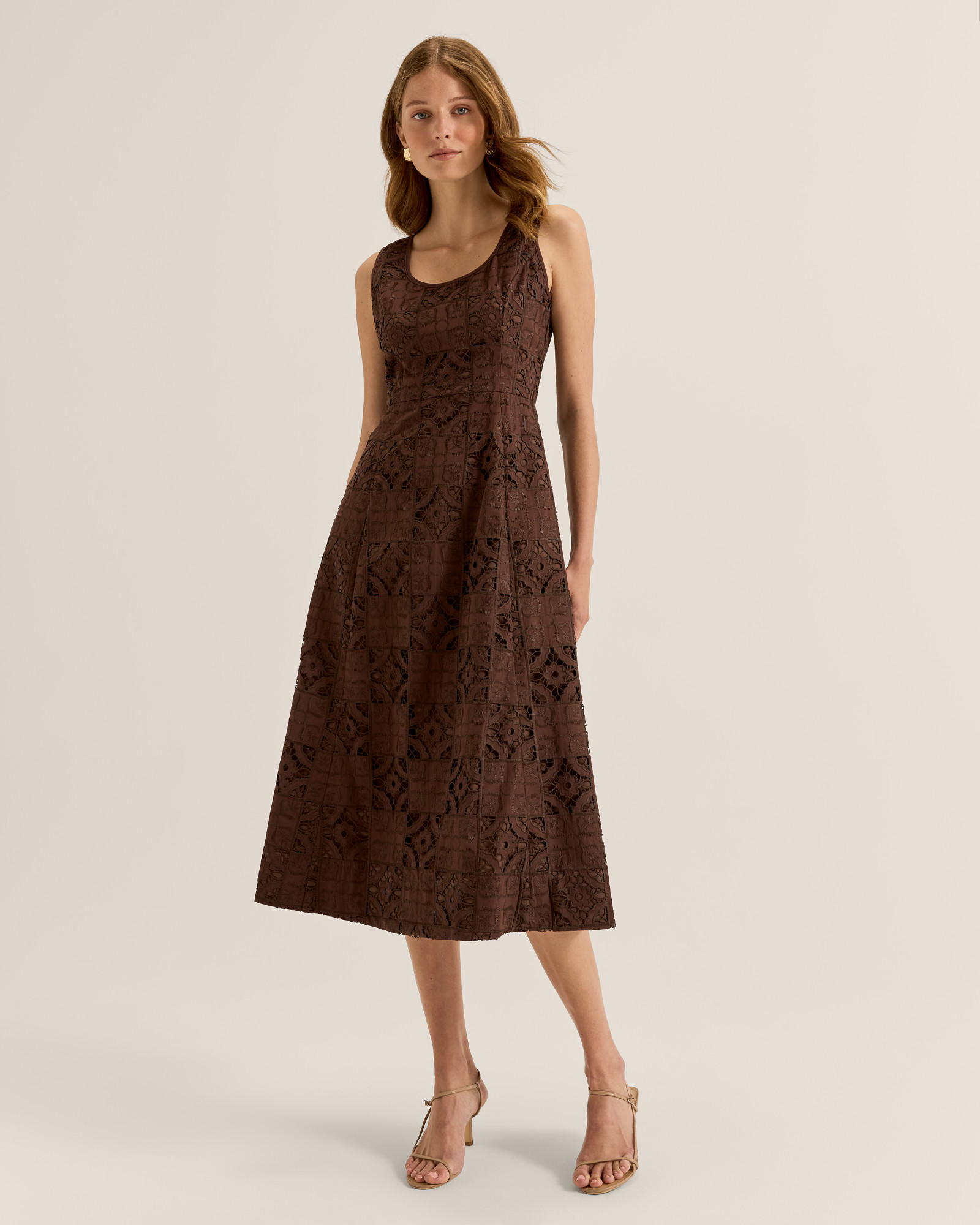 Noosa Embroidered Midi Dress