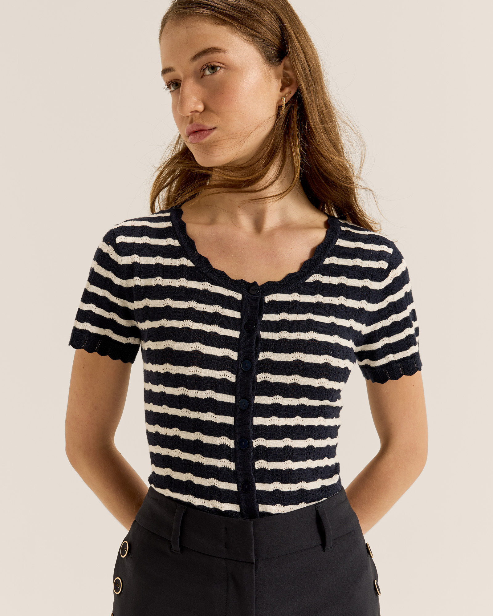 Charli Short Sleeve Cardigan