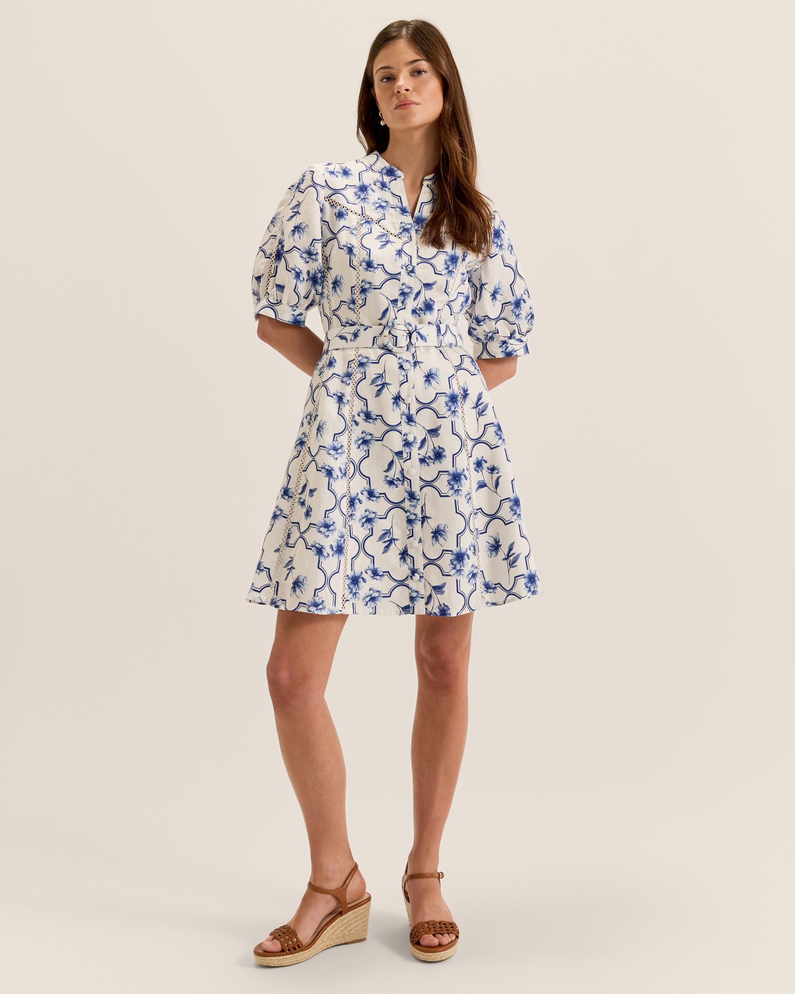 Mosaic Mini Dress
