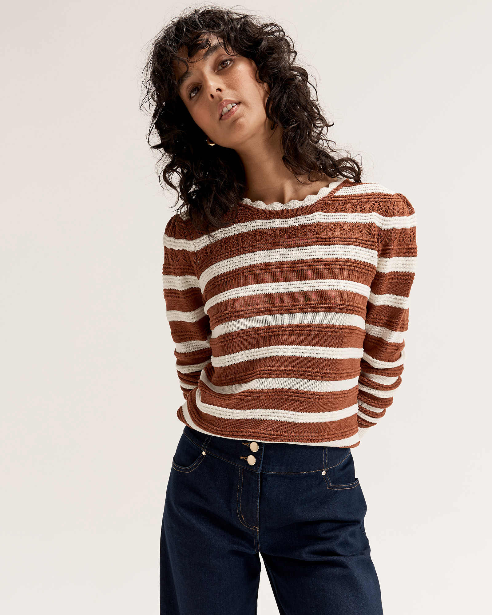 Celeste Stripe Jumper