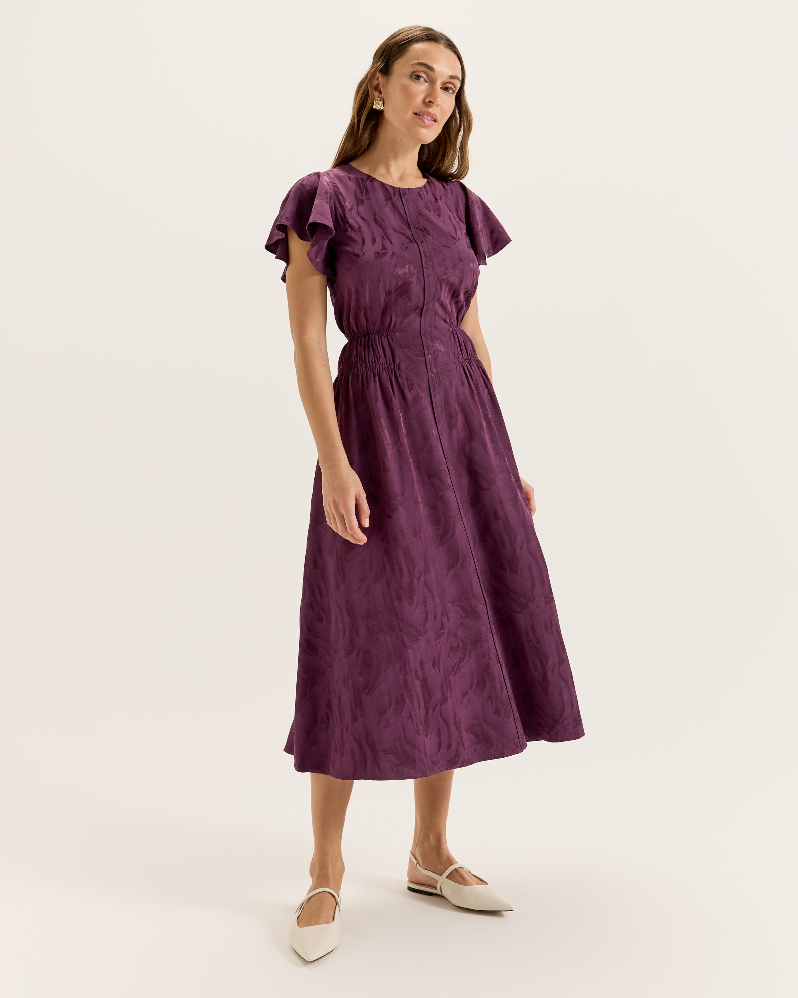 Lotus Midi Dress