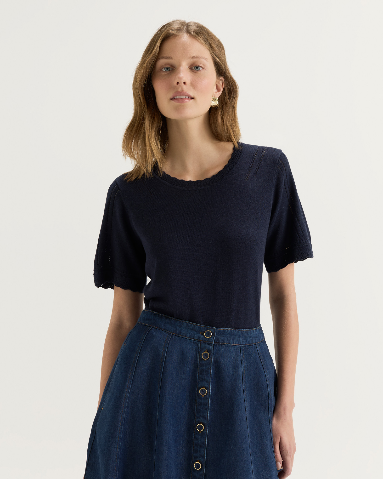 Carmen Knit Top