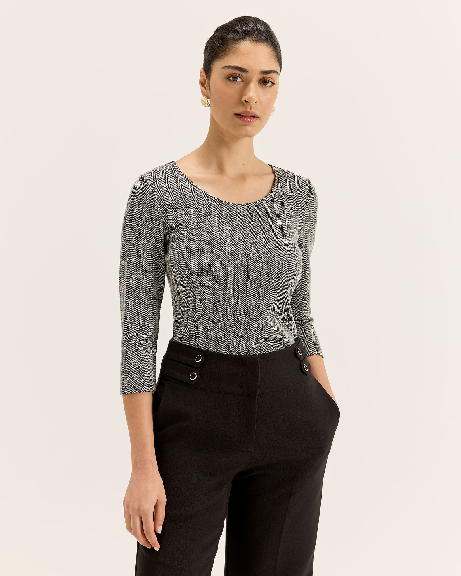 Bonnie Tweed Top