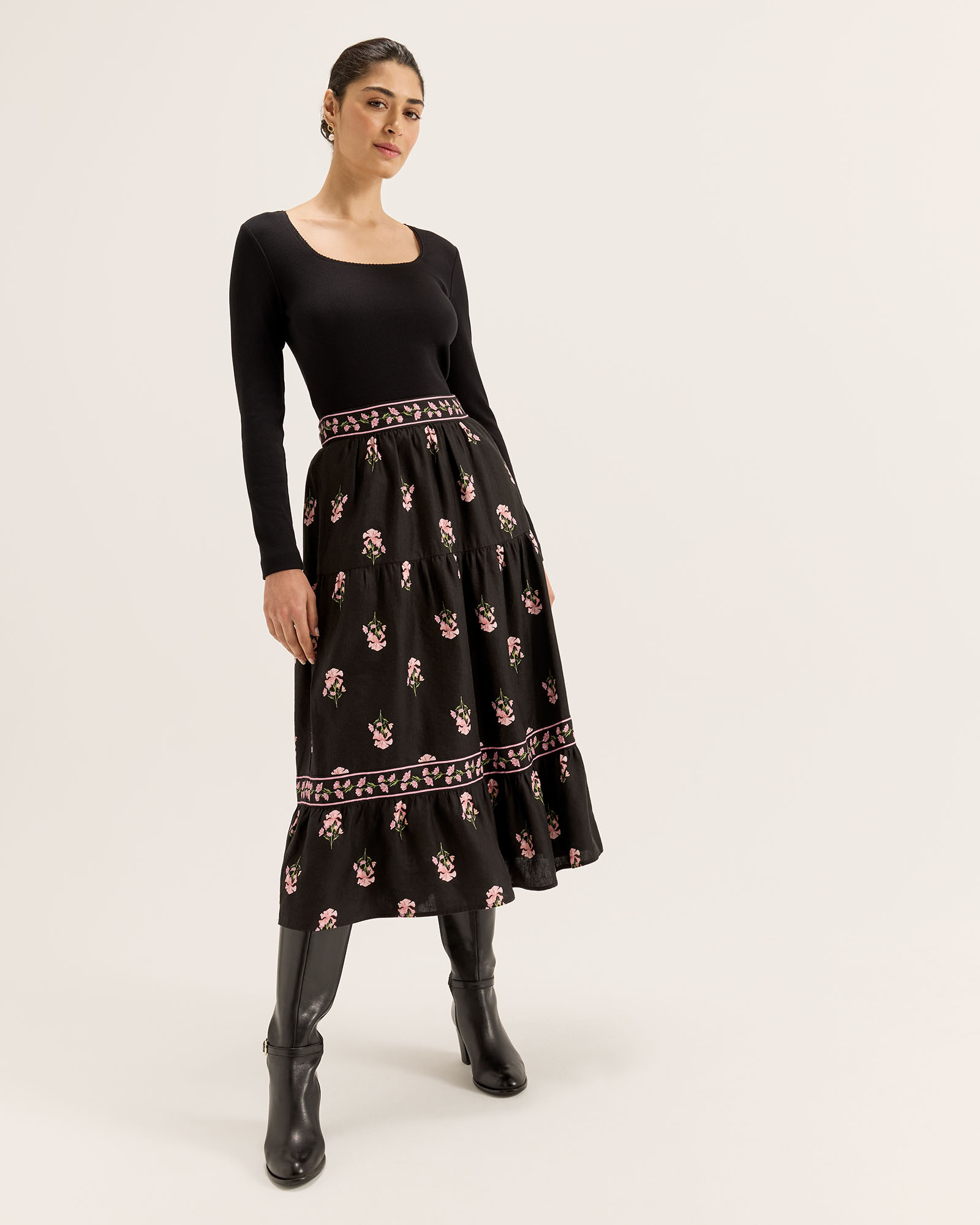 Mozart Bloom Skirt