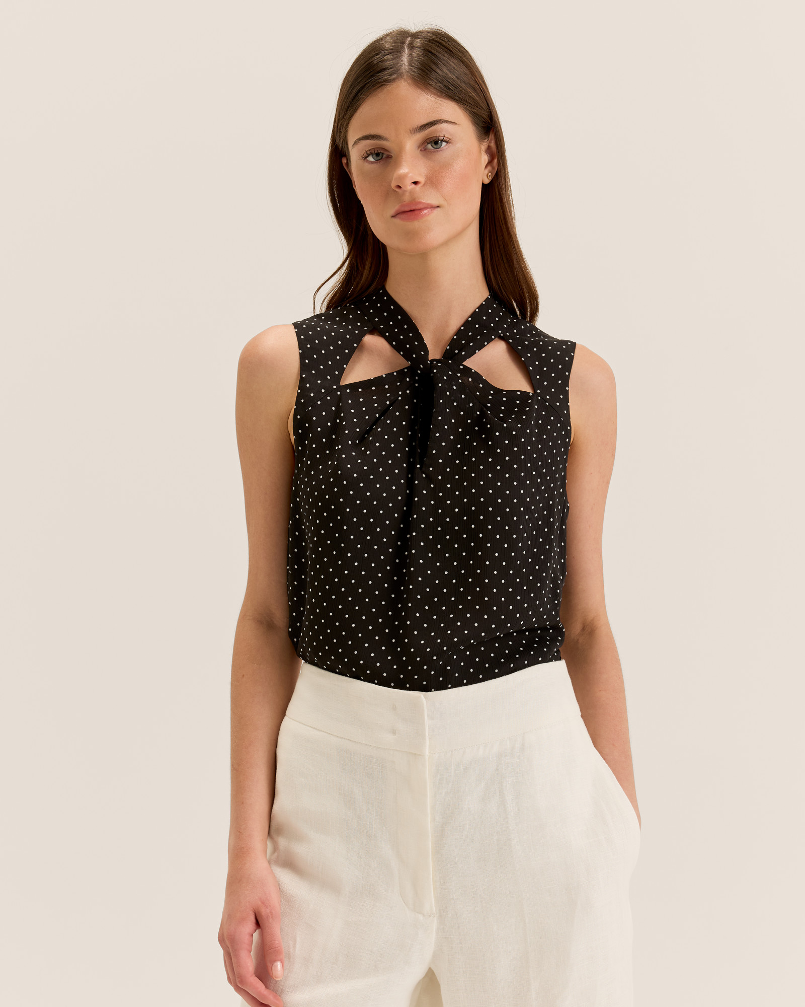 Zoe Spot Top